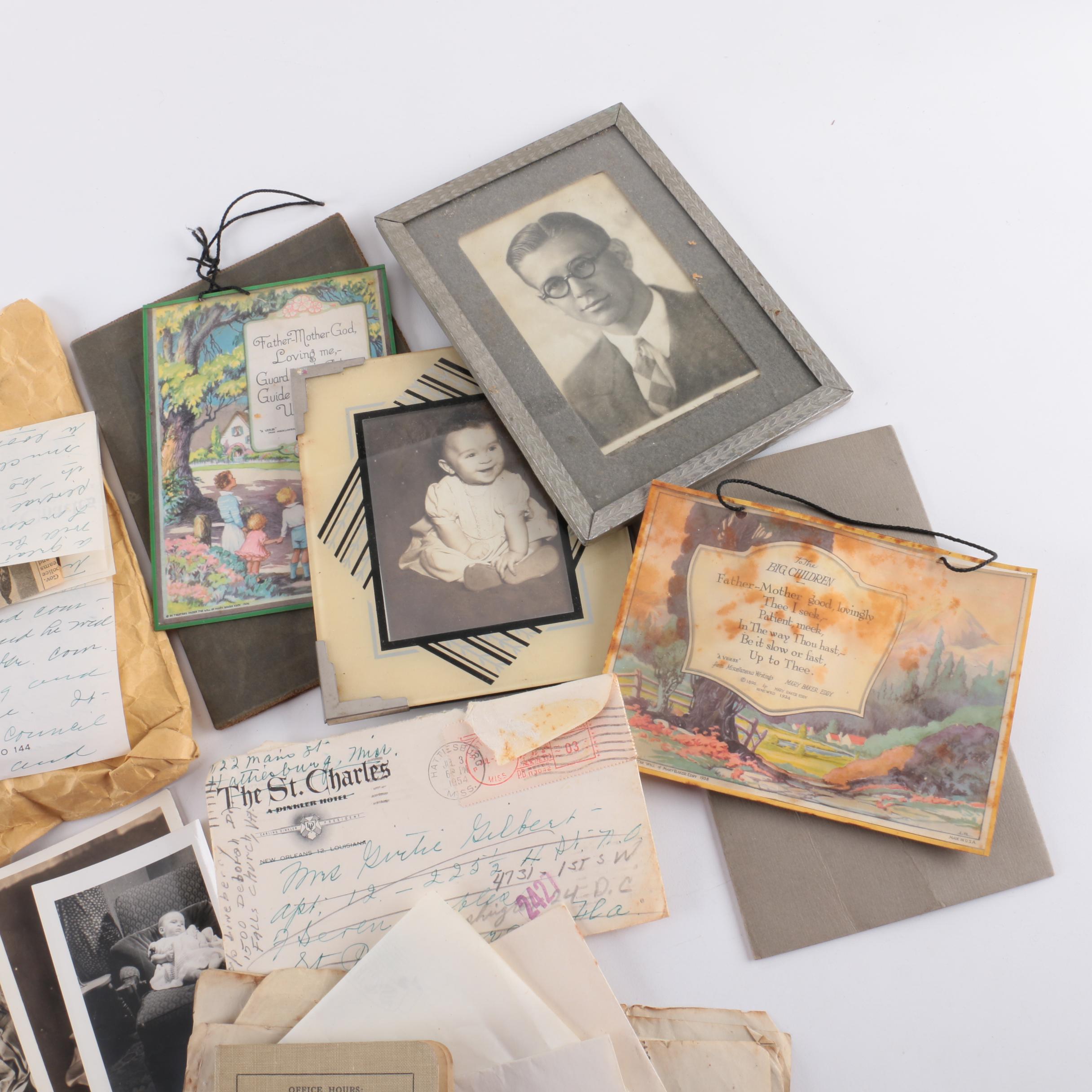 Vintage Photos, Letters and Notes