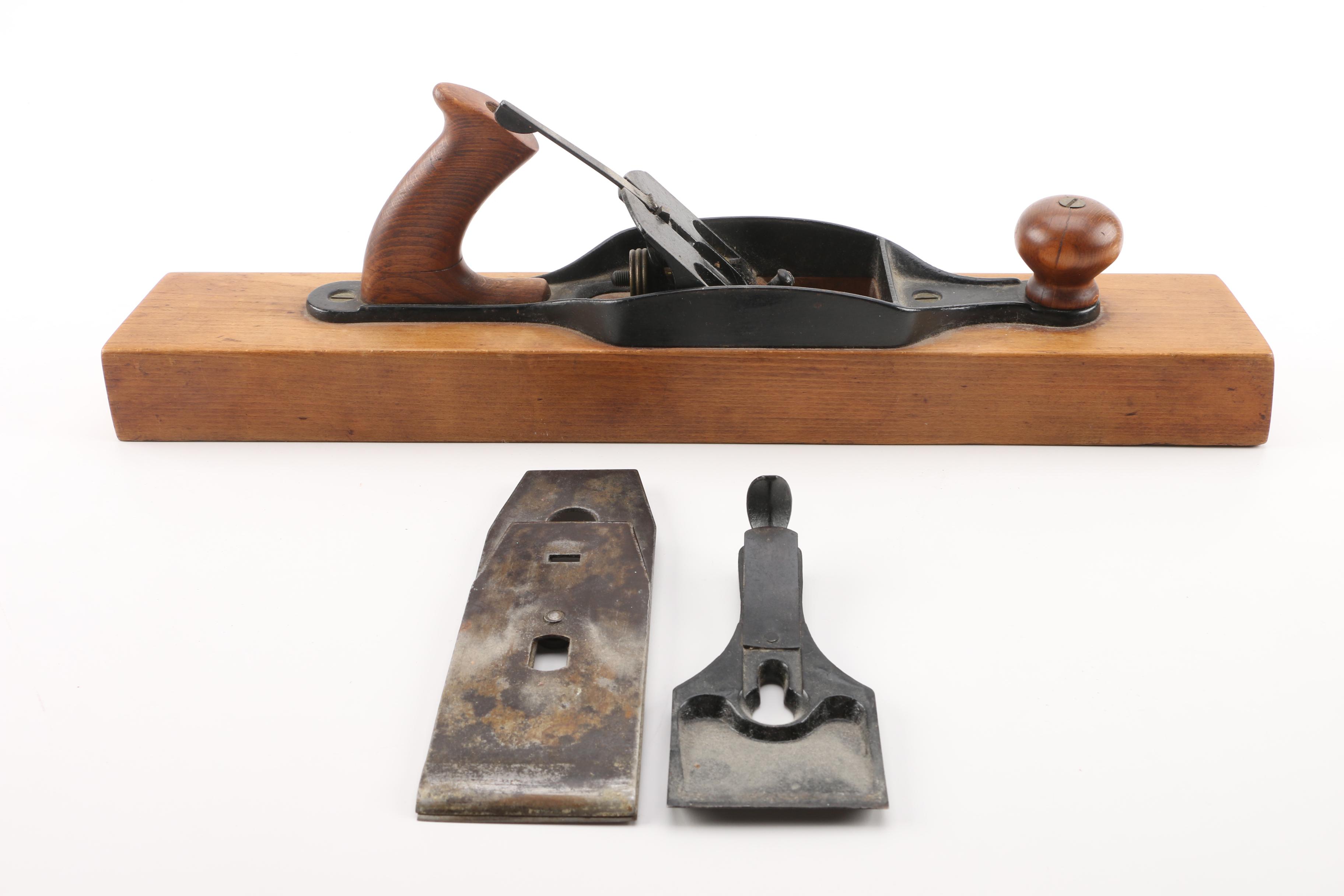 Transitional Fore Plane, Fillister/Rabbet Plane, Box Level and Small Mallet