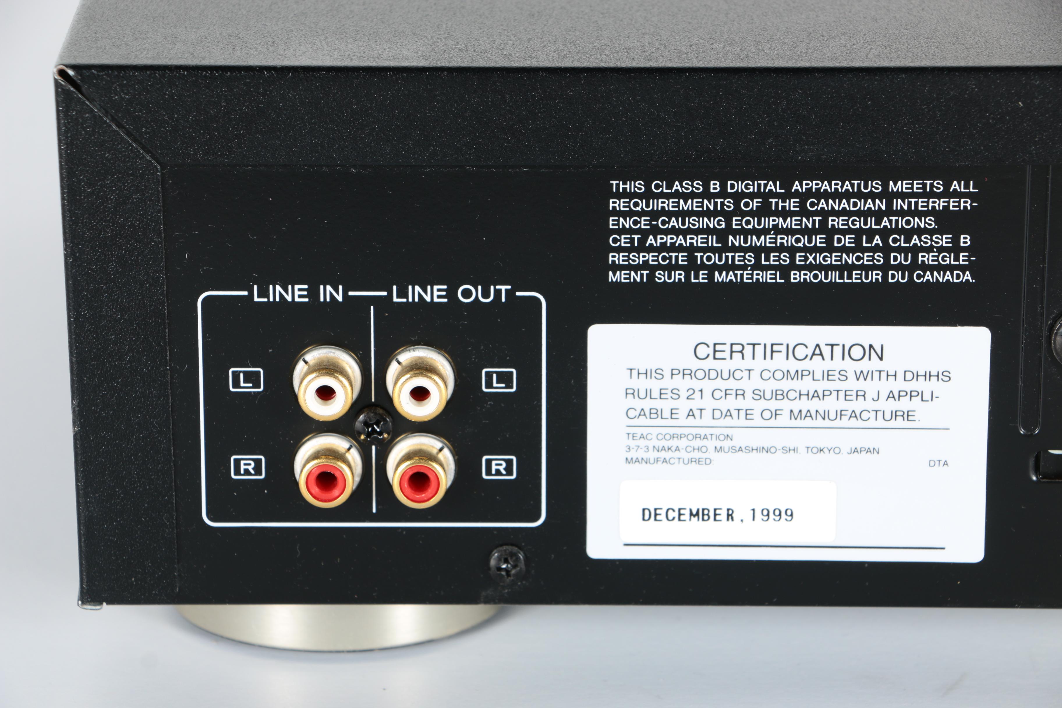 TEAC RW-800 CD Recorder, MB Quart Domain 30 and PSB Image 1B Speakers