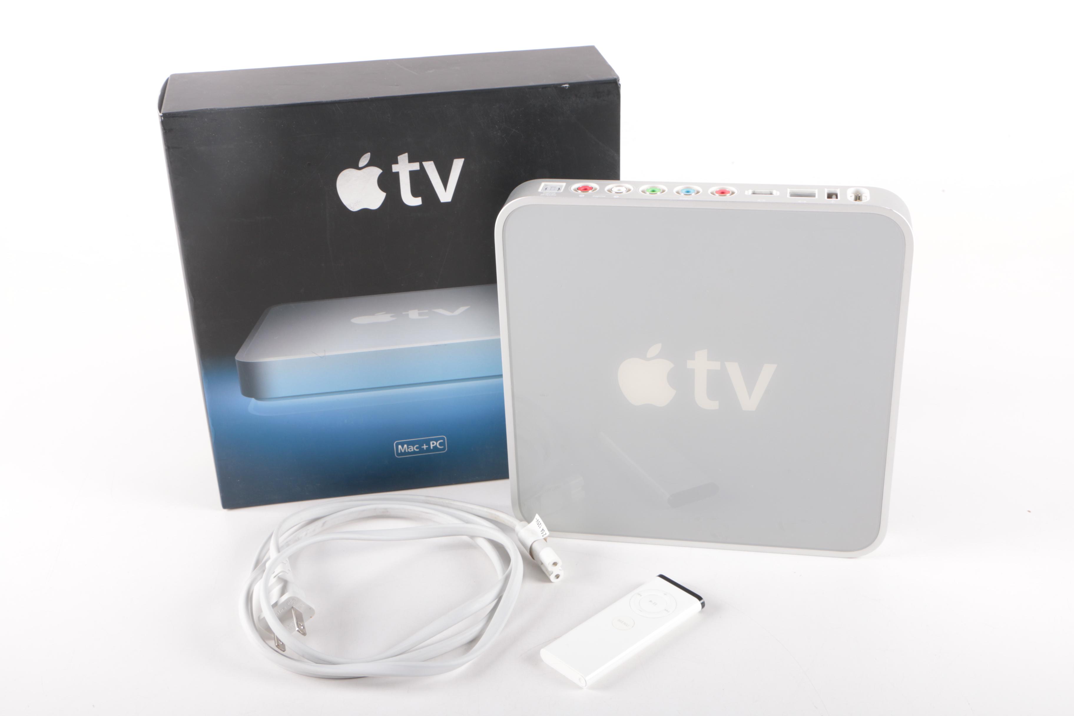 Apple AirPort and Apple TV Box