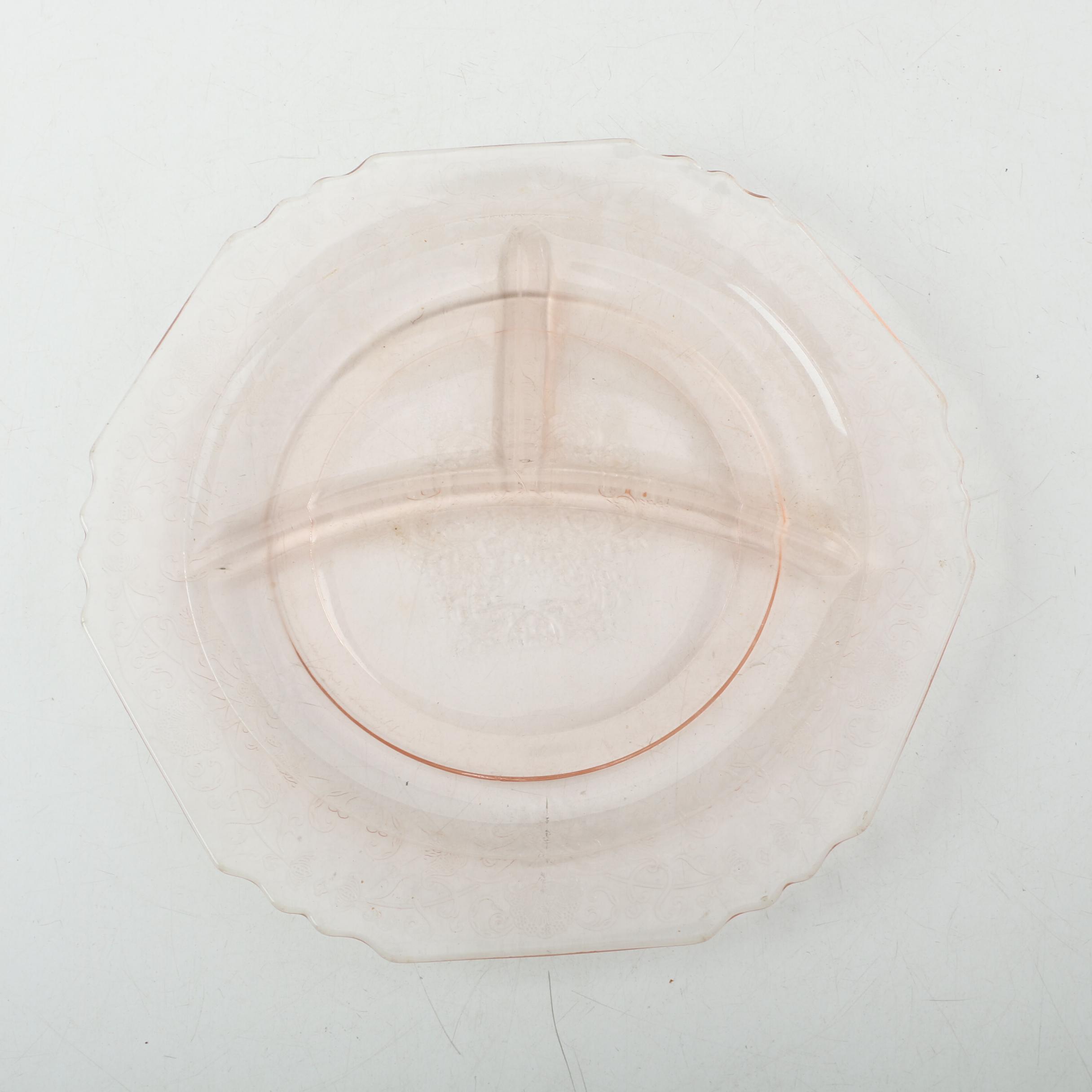 Vintage Glassware with Carnival and Depression