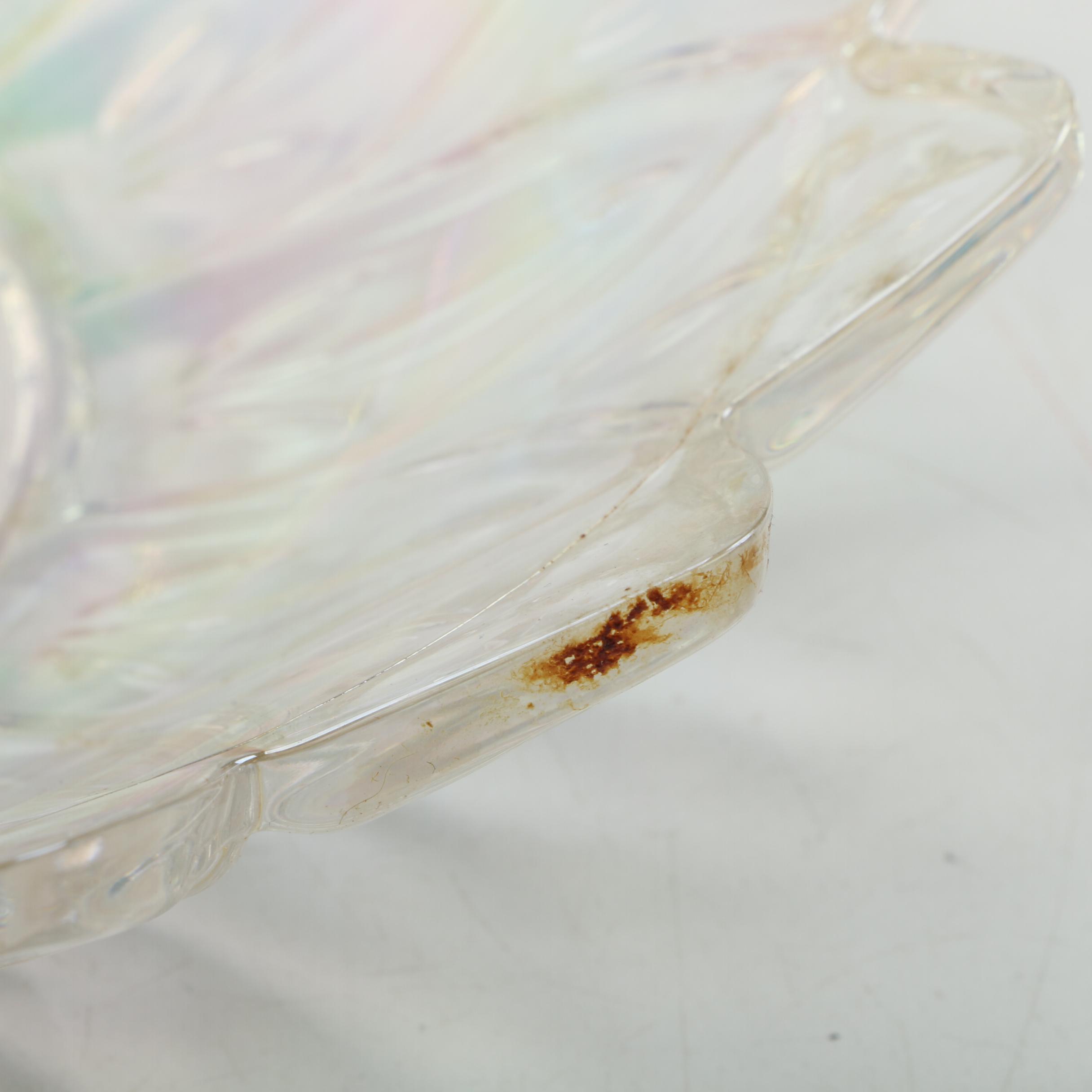 Vintage Glassware with Carnival and Depression