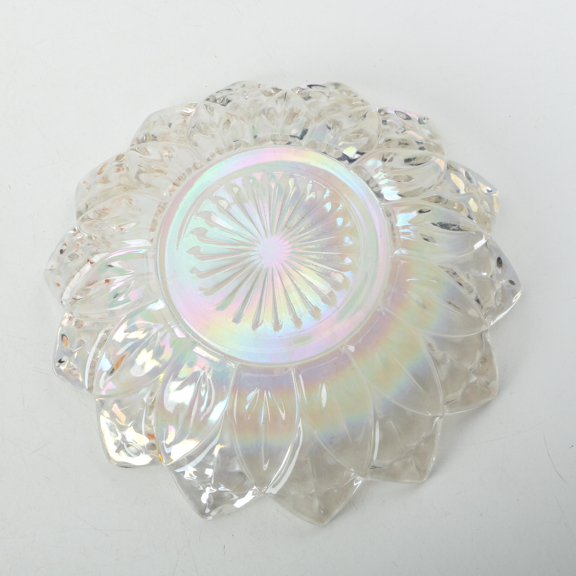 Vintage Glassware with Carnival and Depression