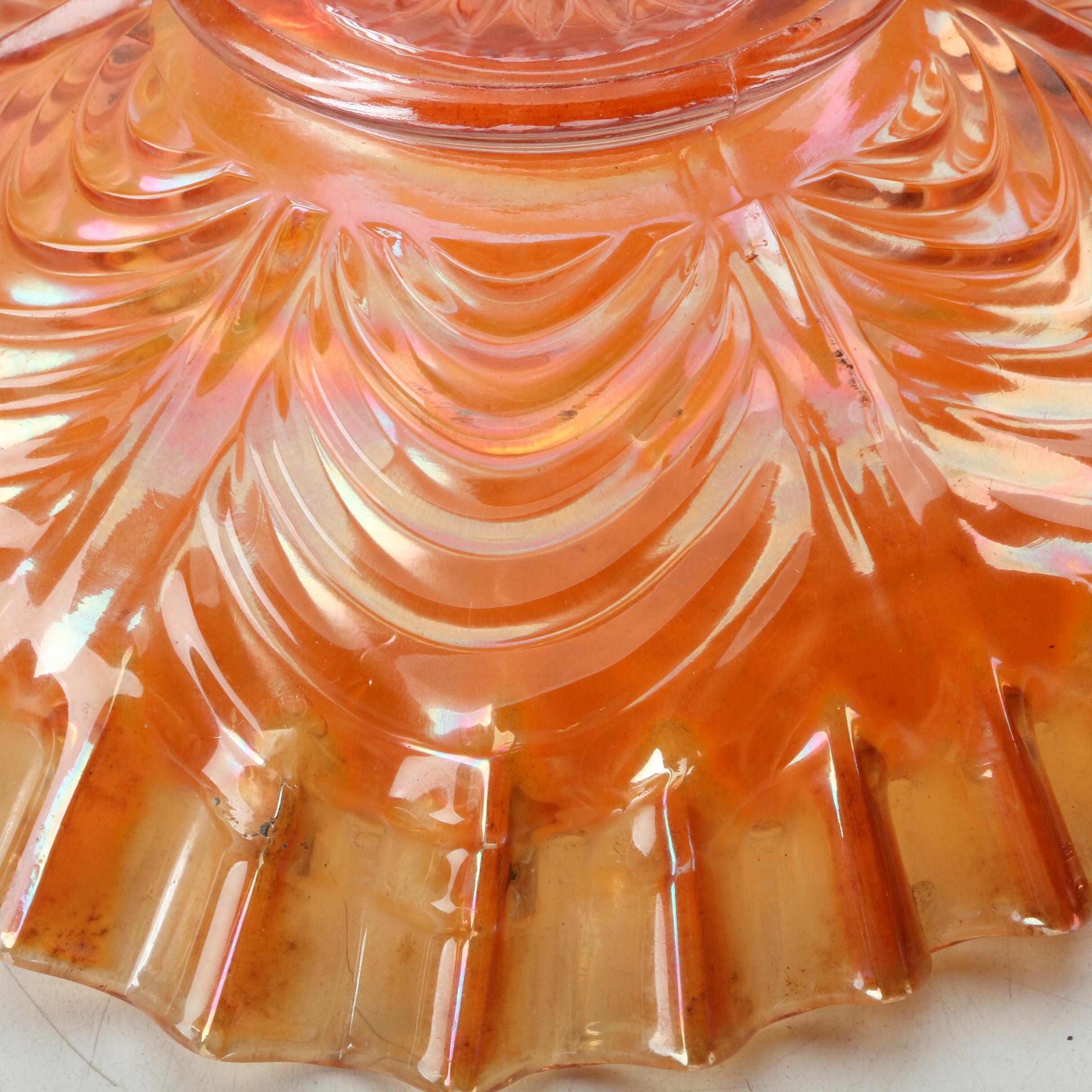 Vintage Glassware with Carnival and Depression