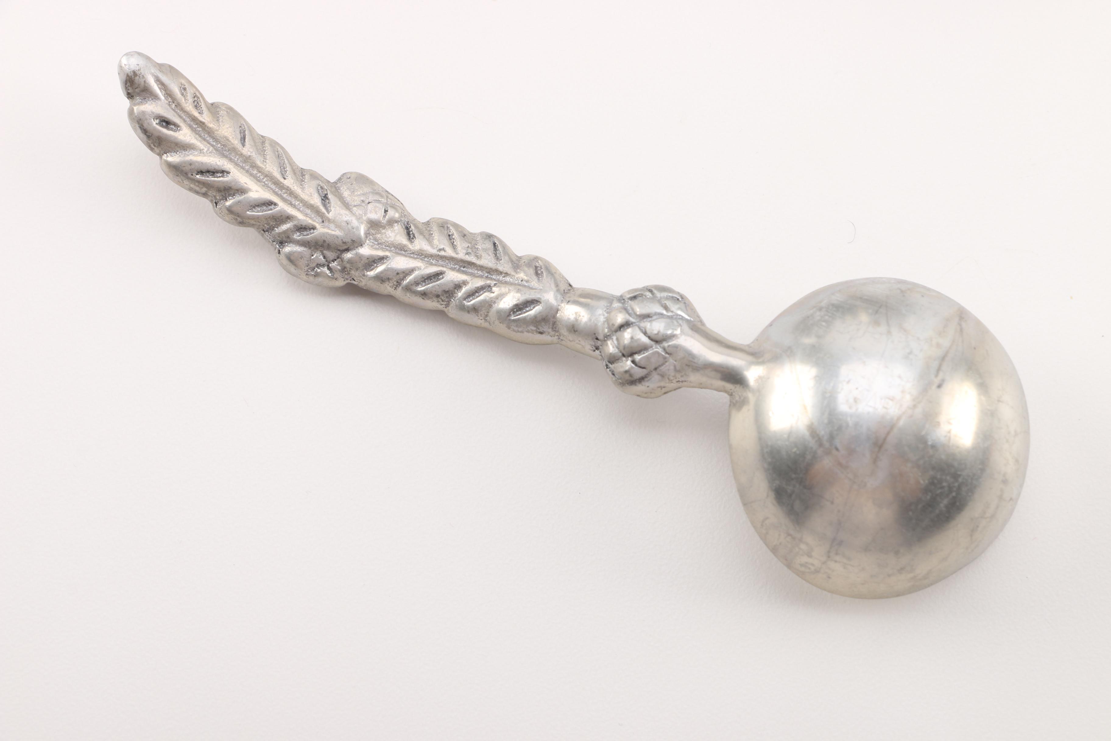 Web and Stieff Pewter Jefferson Cups with Spoon