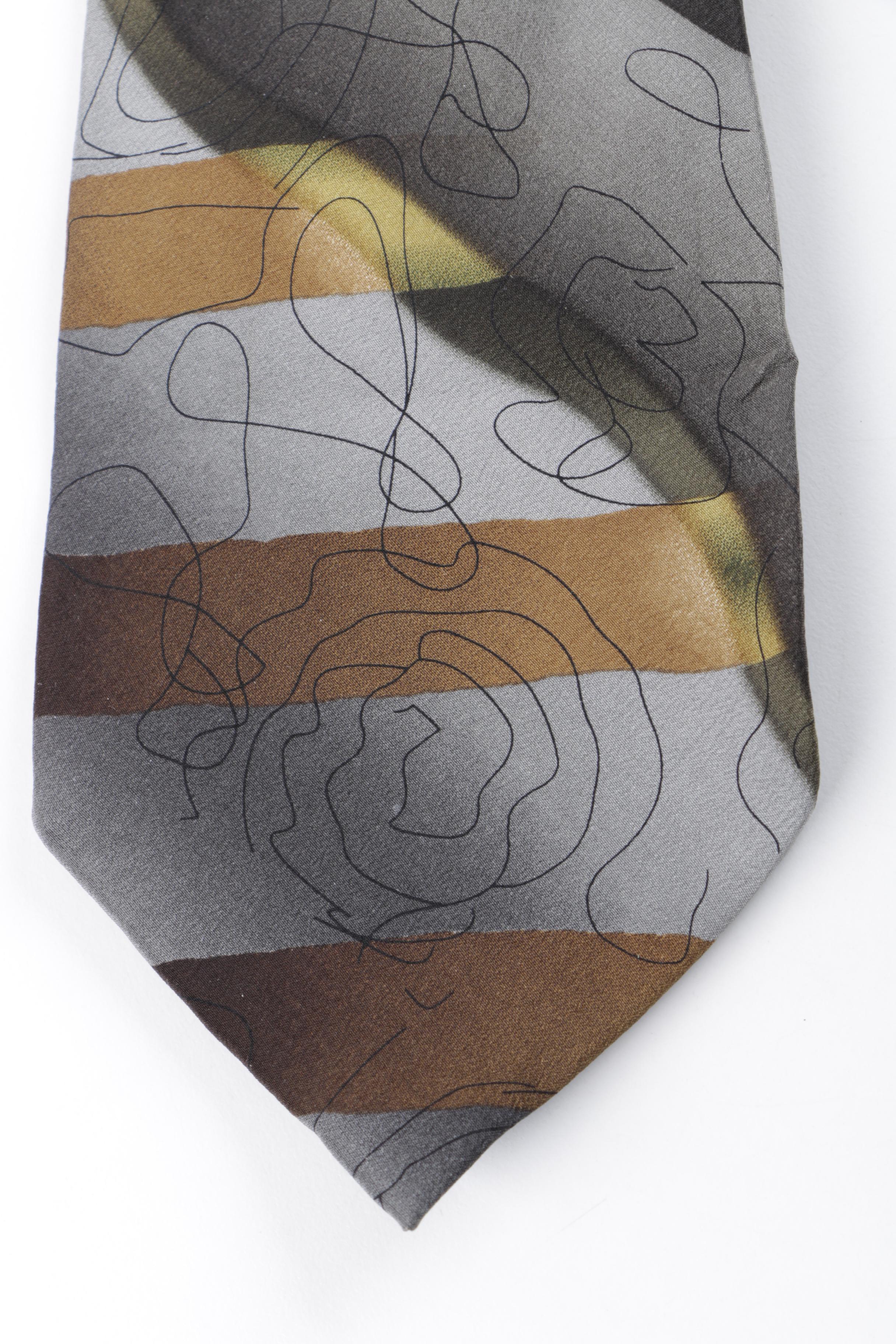 1996 J. Garcia South of the Border Collection Silk Necktie