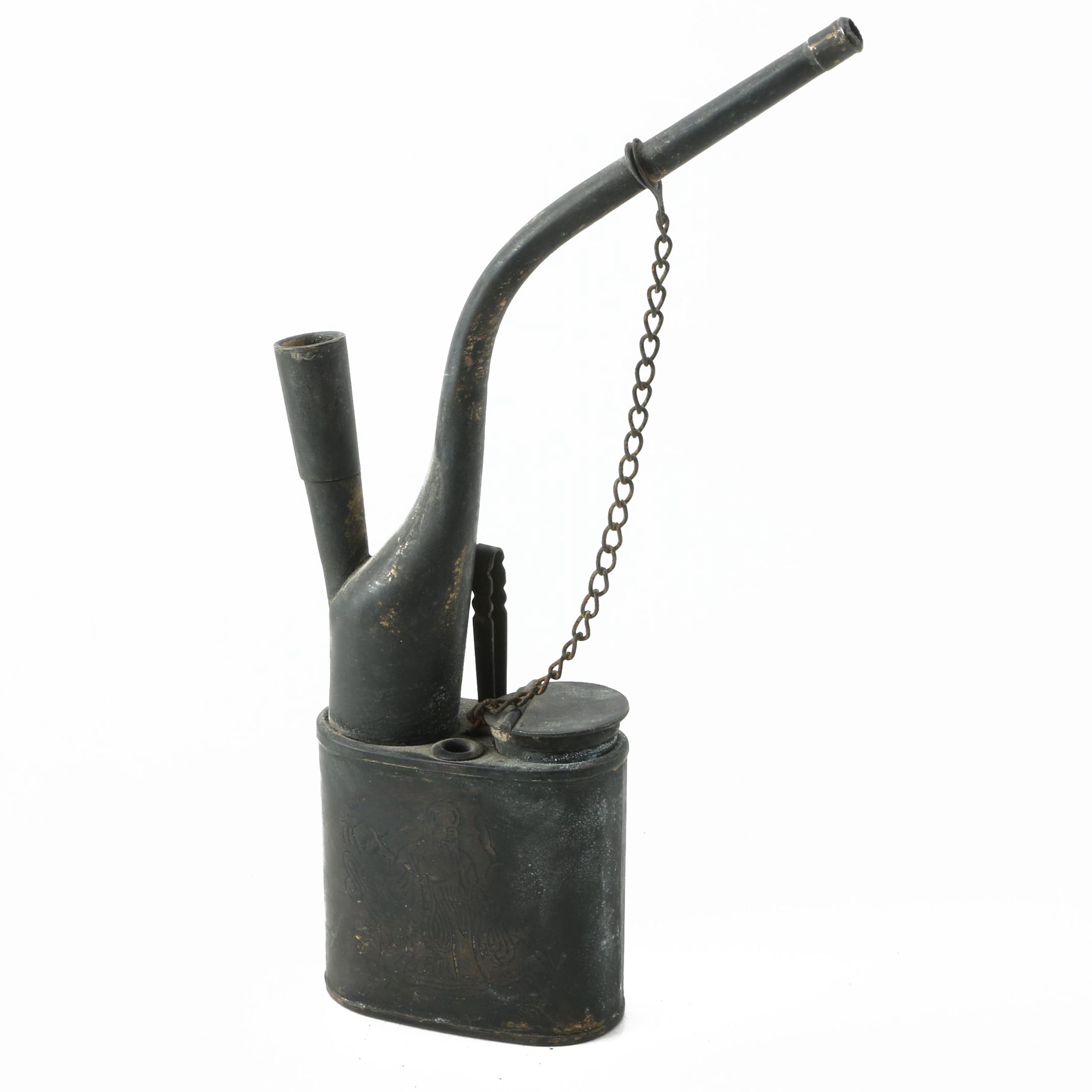 Vintage Chinese Brass Opium Pipe