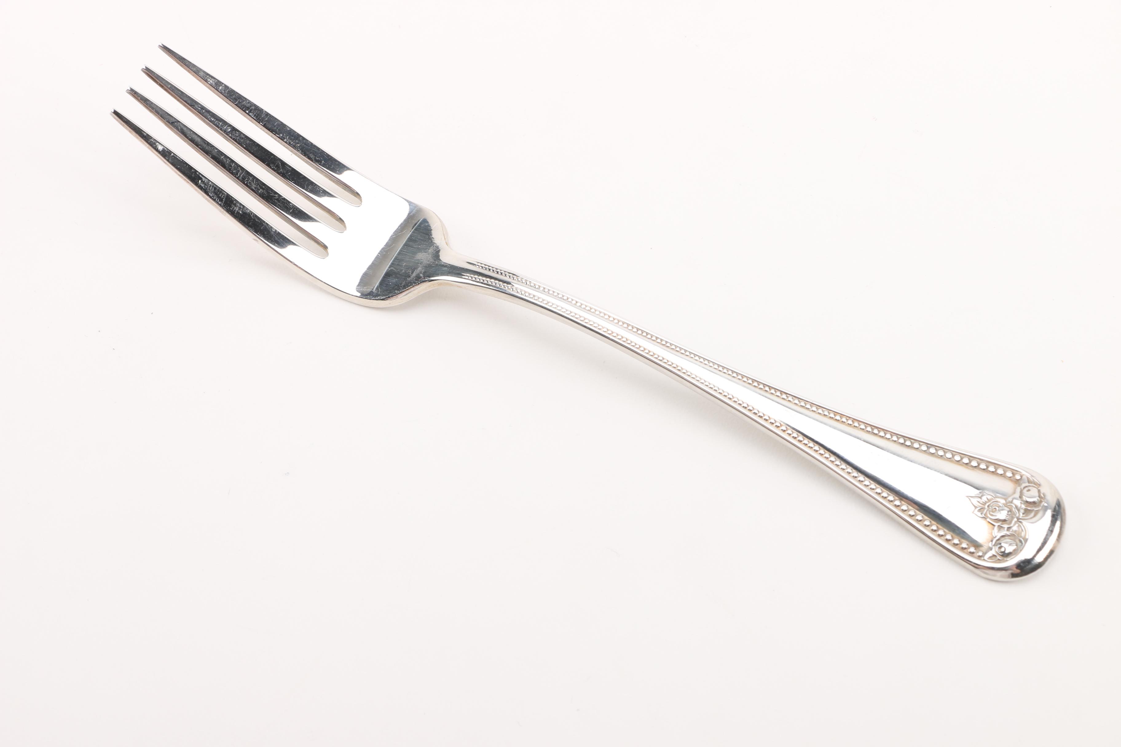 1847 Rogers Bros. Silver Plate Flatware and Dinner Knife