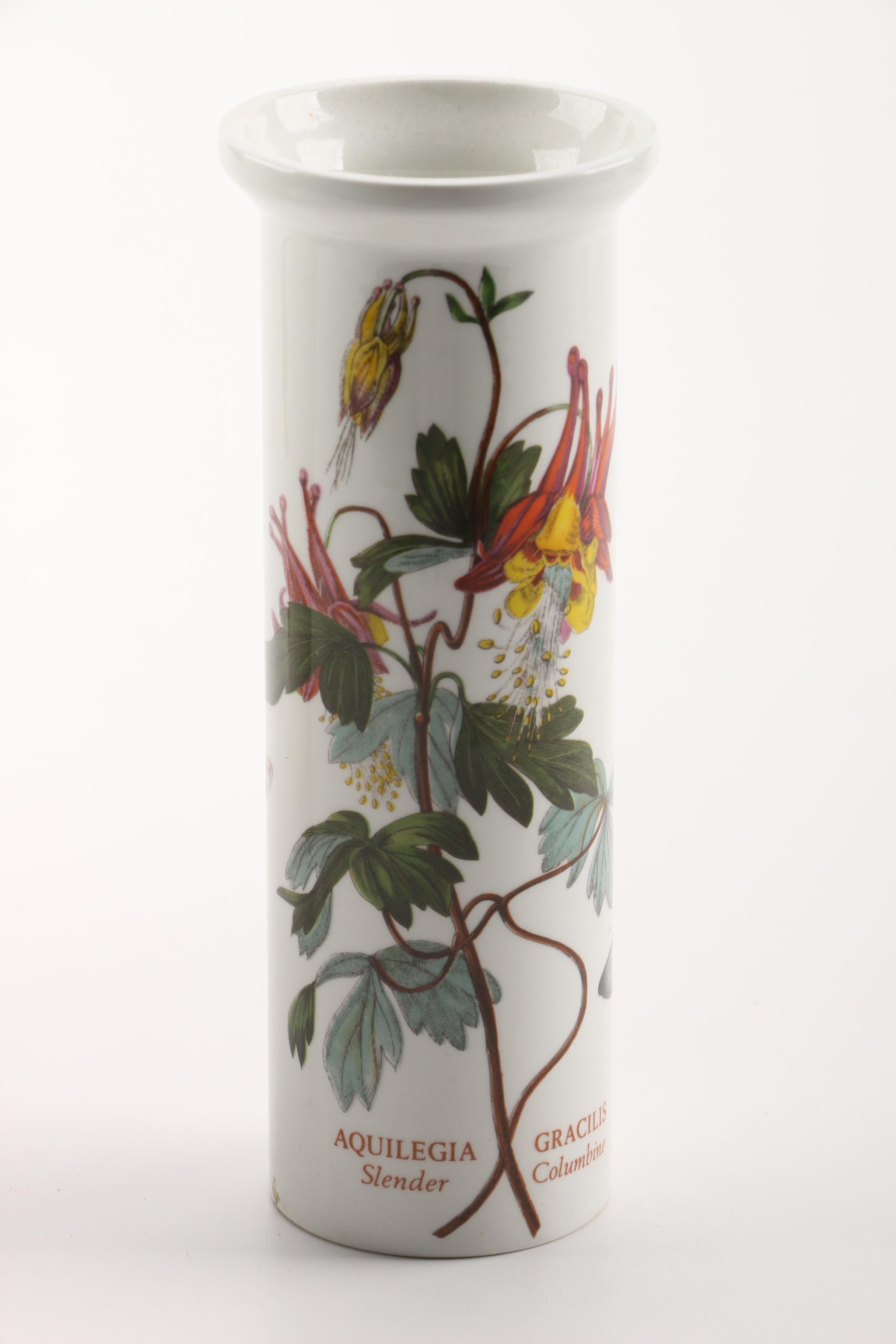 Portmeirion The Botanic Garden Tulip Vase and Vintage Vase