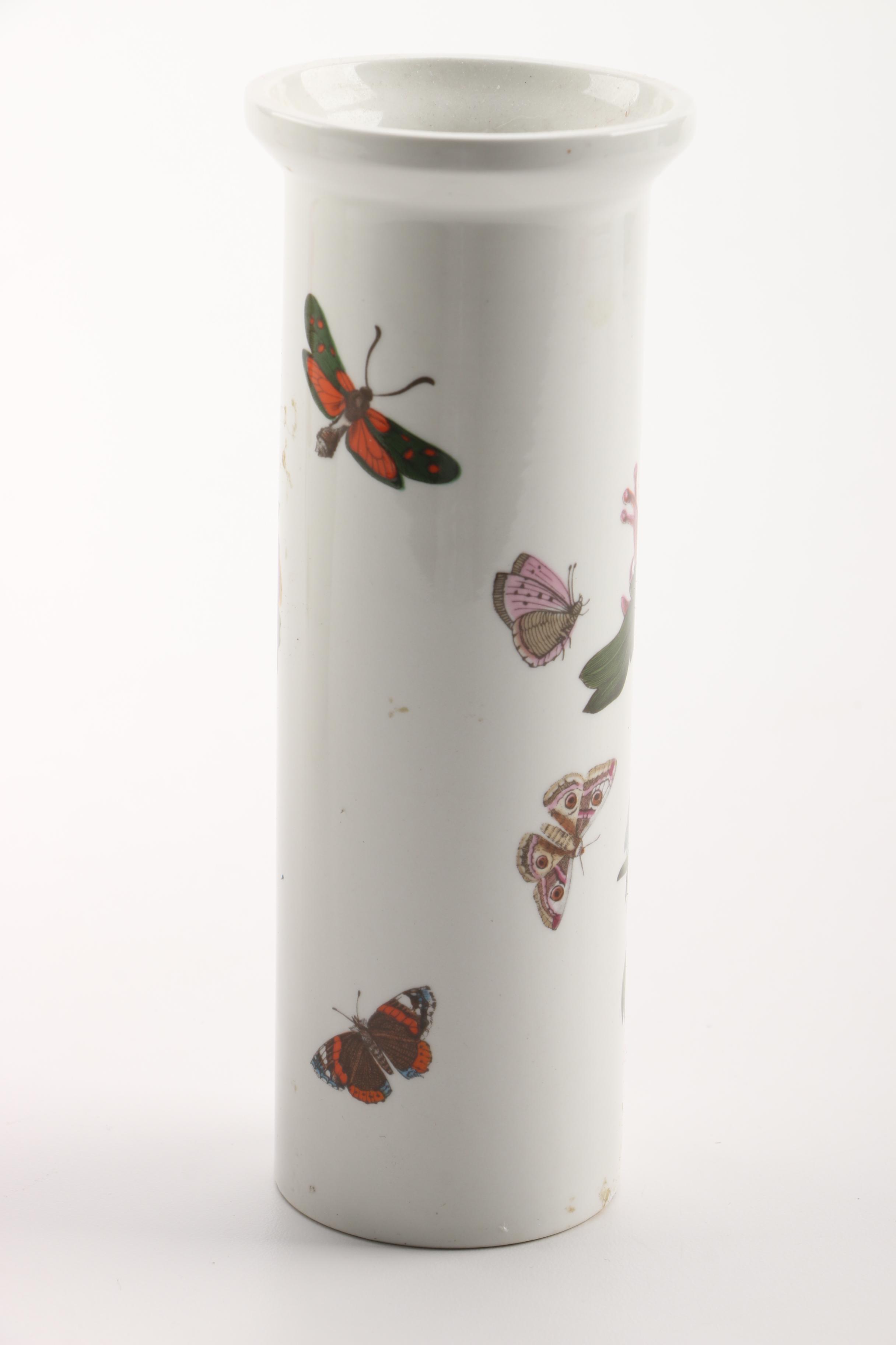 Portmeirion The Botanic Garden Tulip Vase and Vintage Vase
