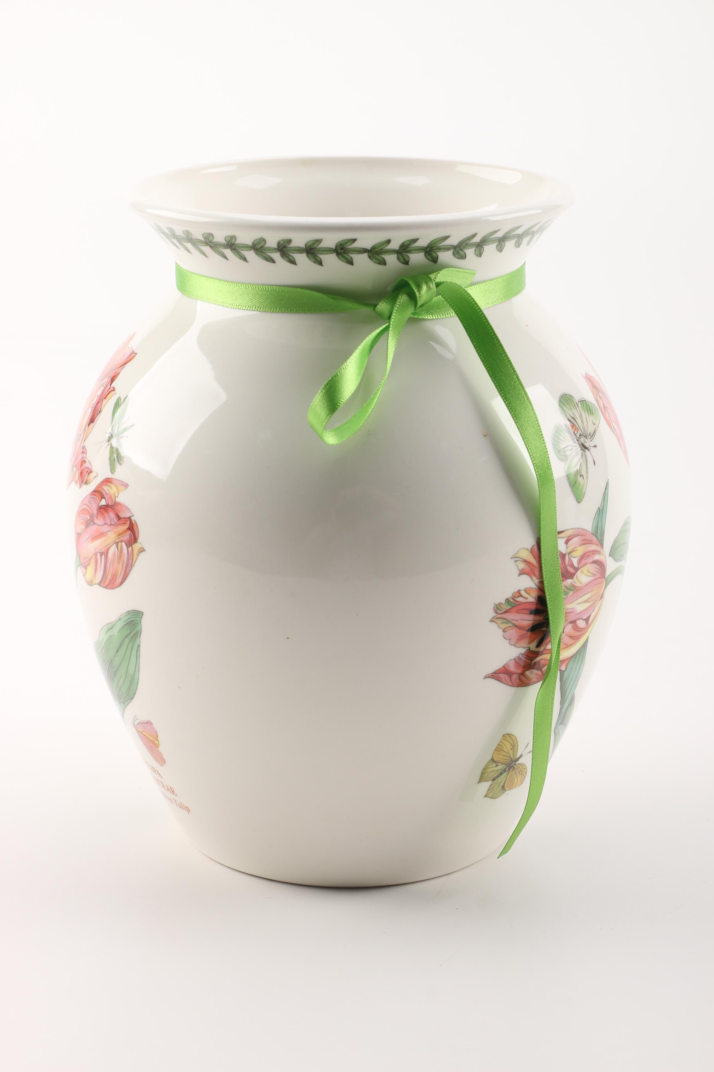 Portmeirion The Botanic Garden Tulip Vase and Vintage Vase