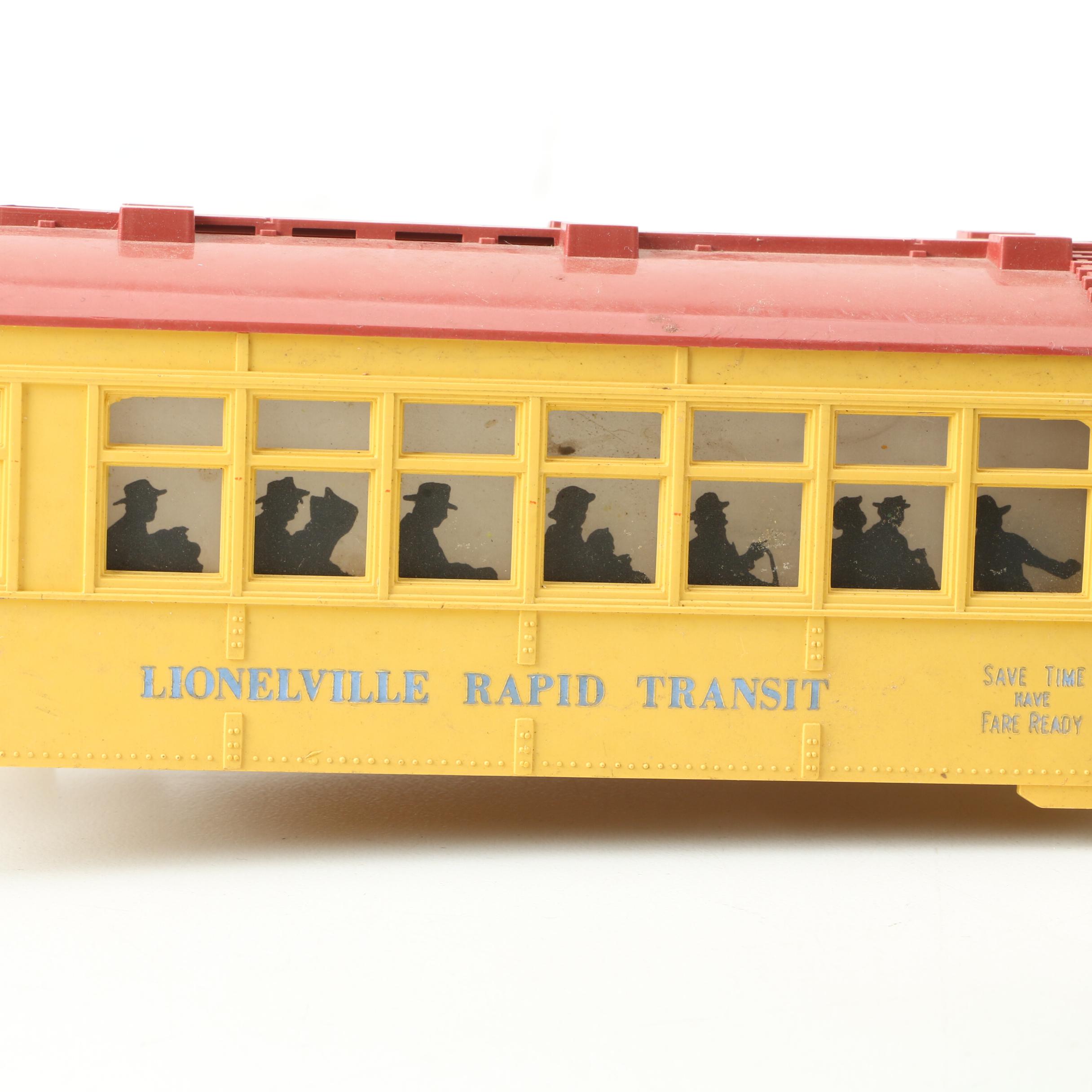 Lionel Train Cars Including Pre-War Tinplate Baggage Car