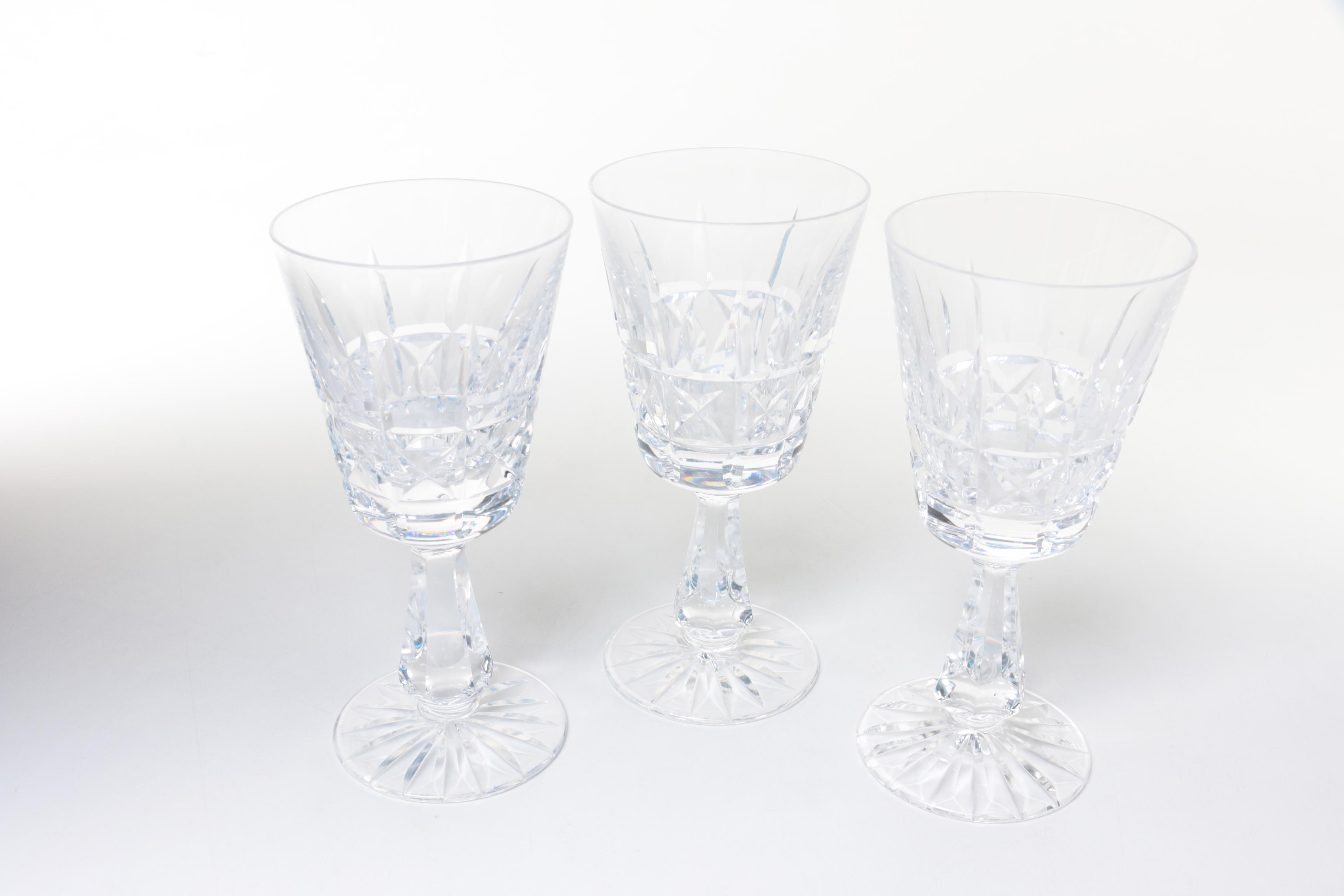 Waterford Crystal "Kylemore" Claret Wine Glasses