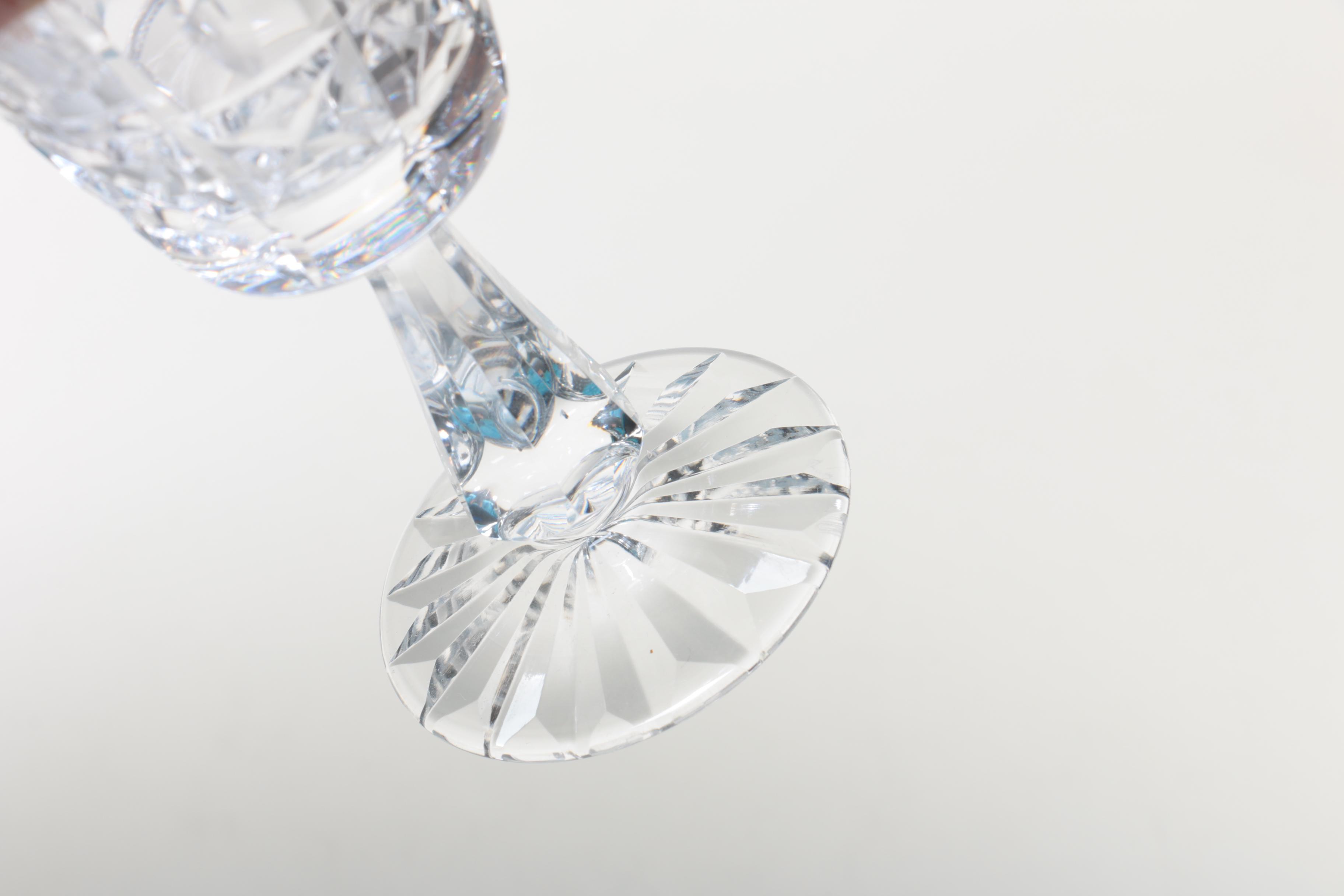 Waterford Crystal "Kylemore" Claret Wine Glasses