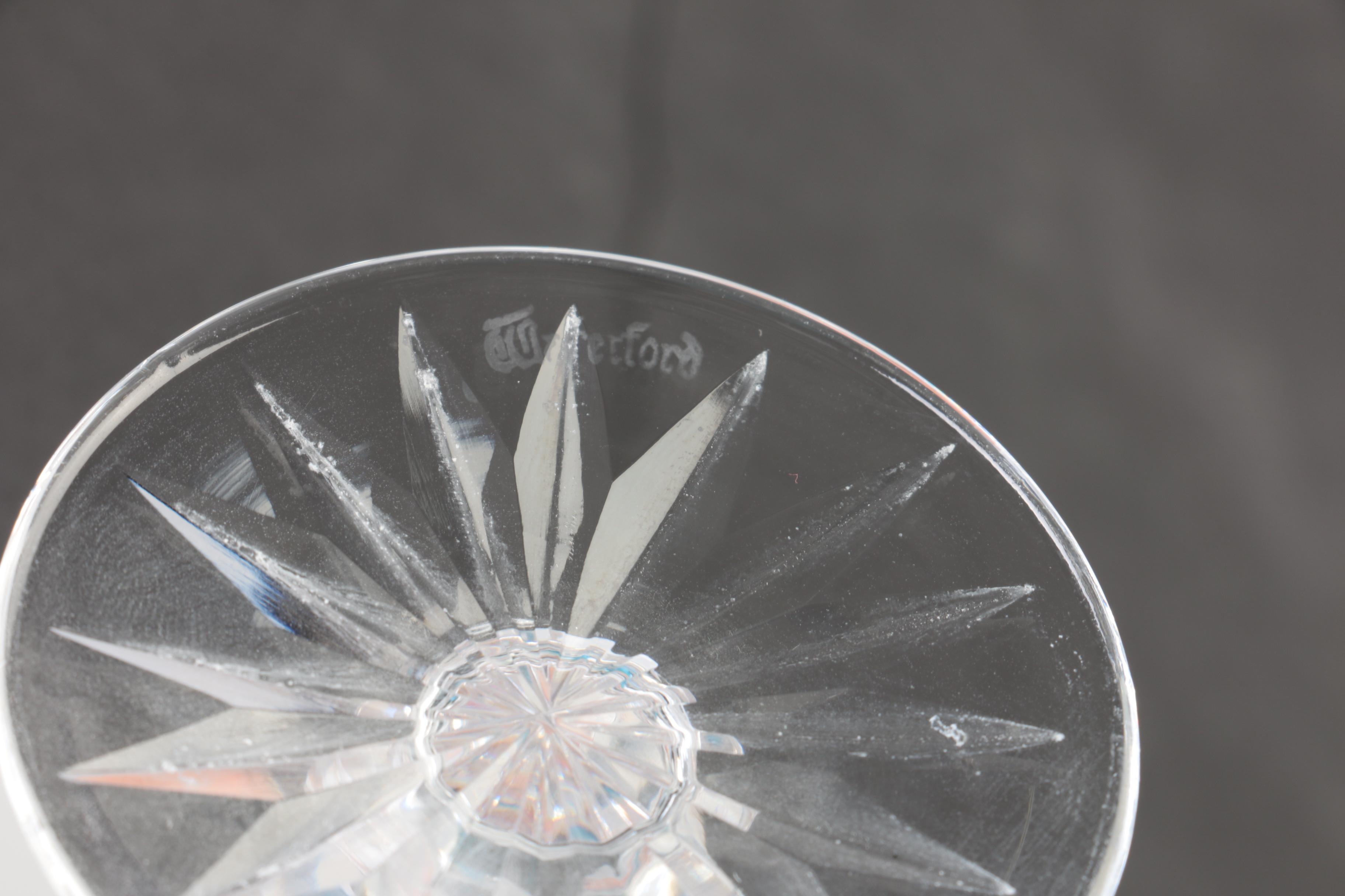 Waterford Crystal "Kylemore" Claret Wine Glasses