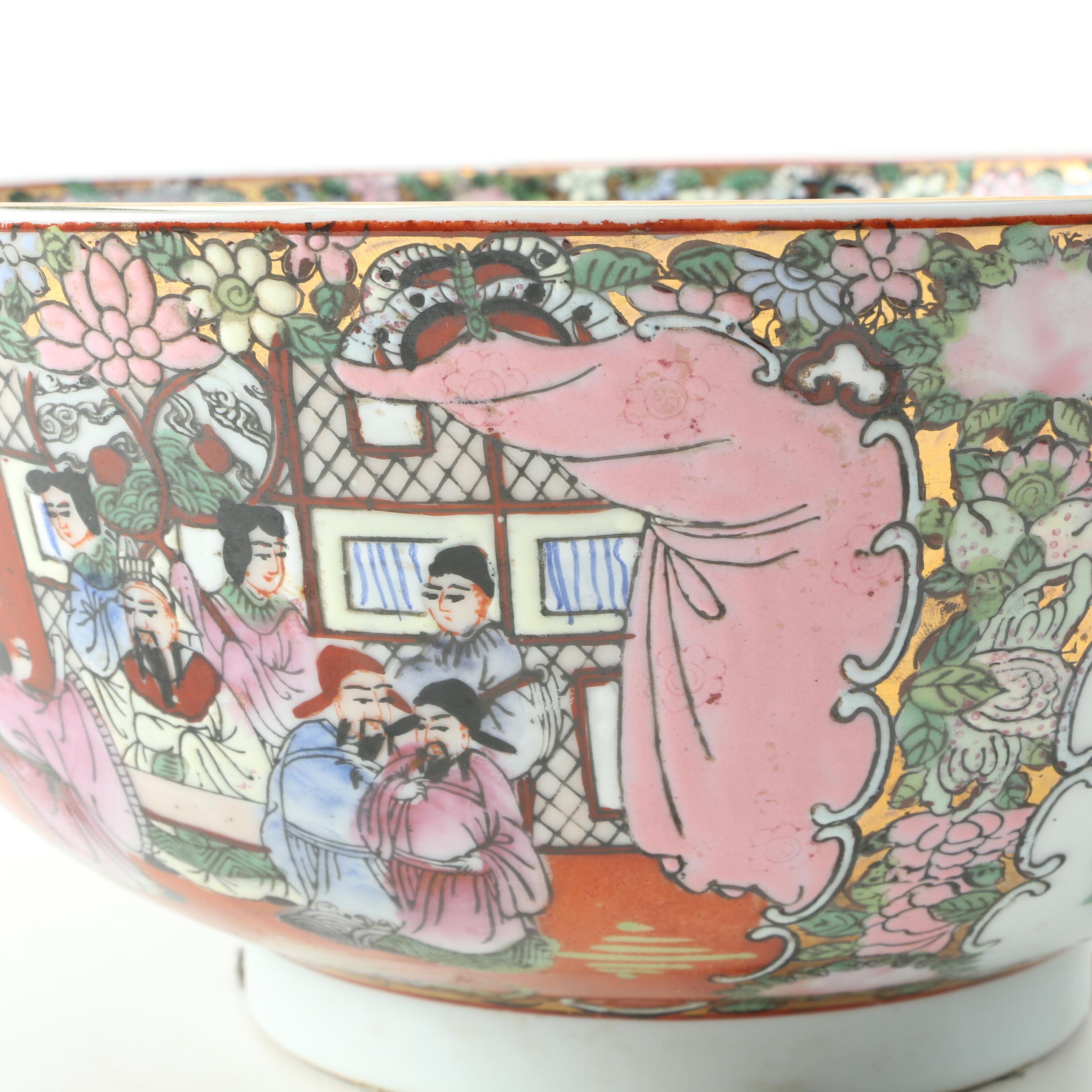 Chinese Rose Medallion Bowl