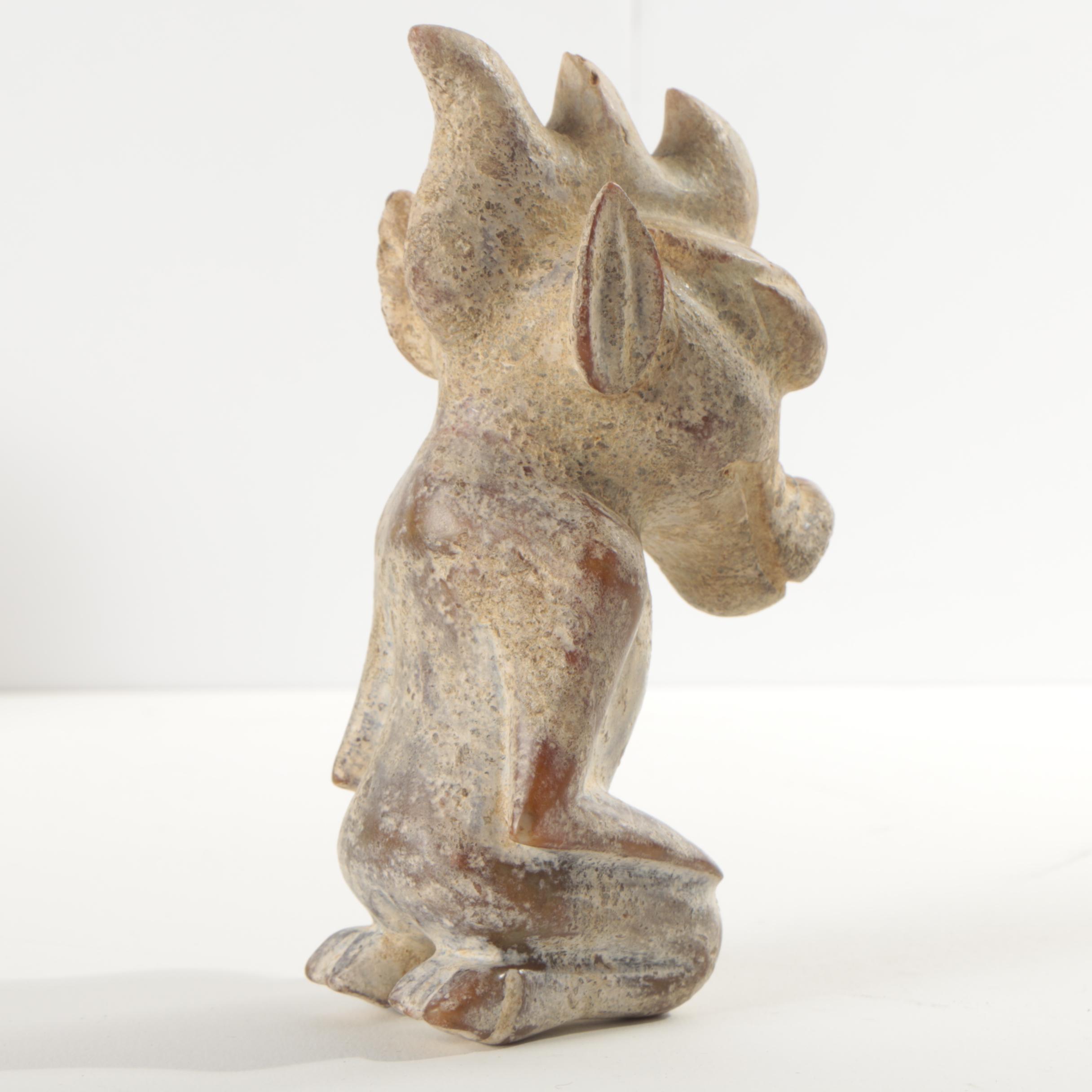 Archaistic Hongshan Style Mythical Serpentine Figure