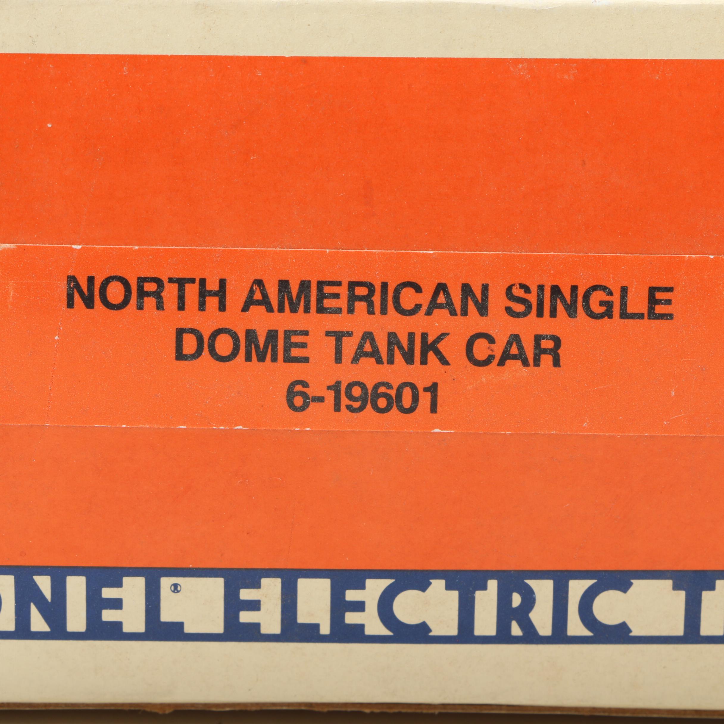 Lionel Train Cars Including Flat Car with Tractors