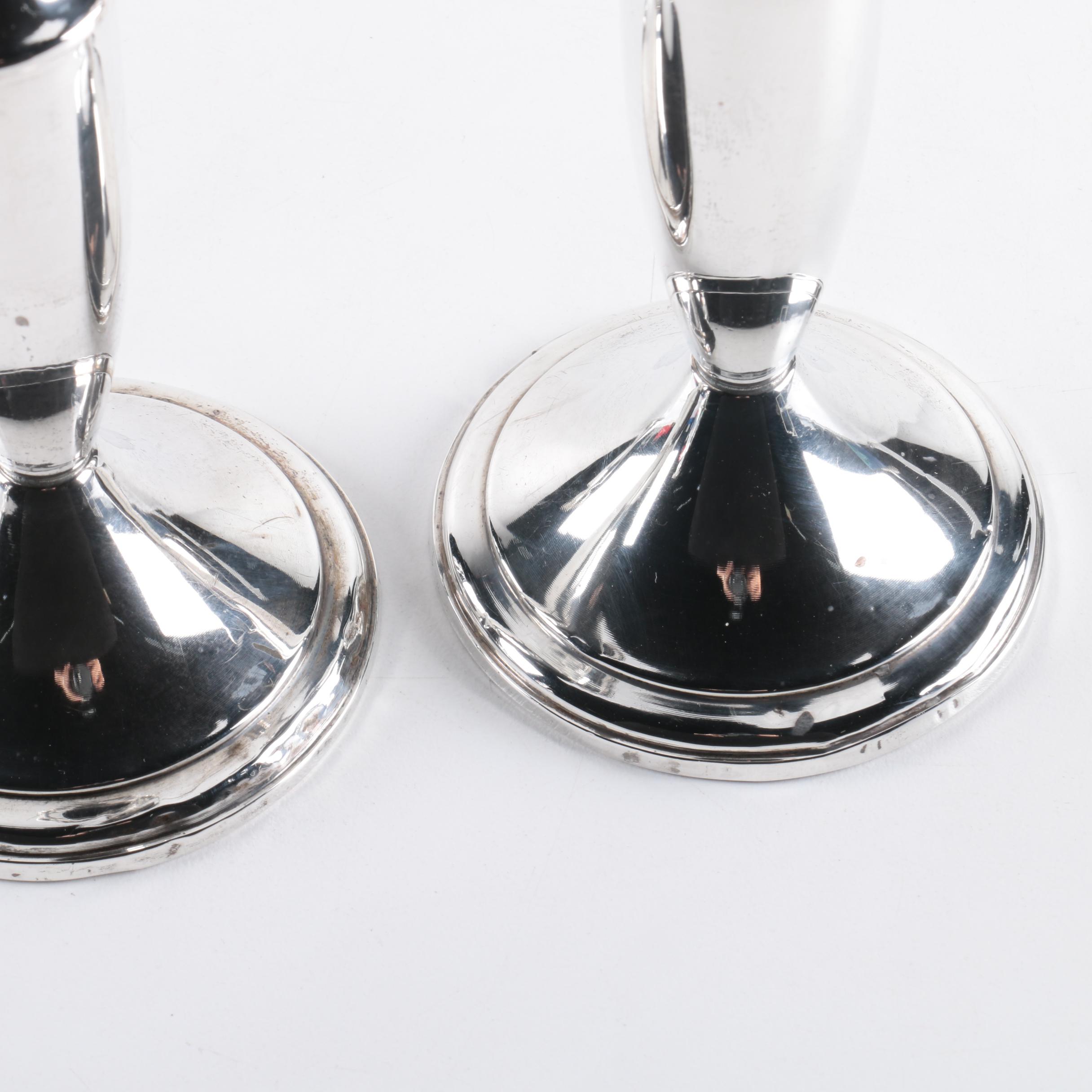 Towle Weighted Sterling Silver Candleholders