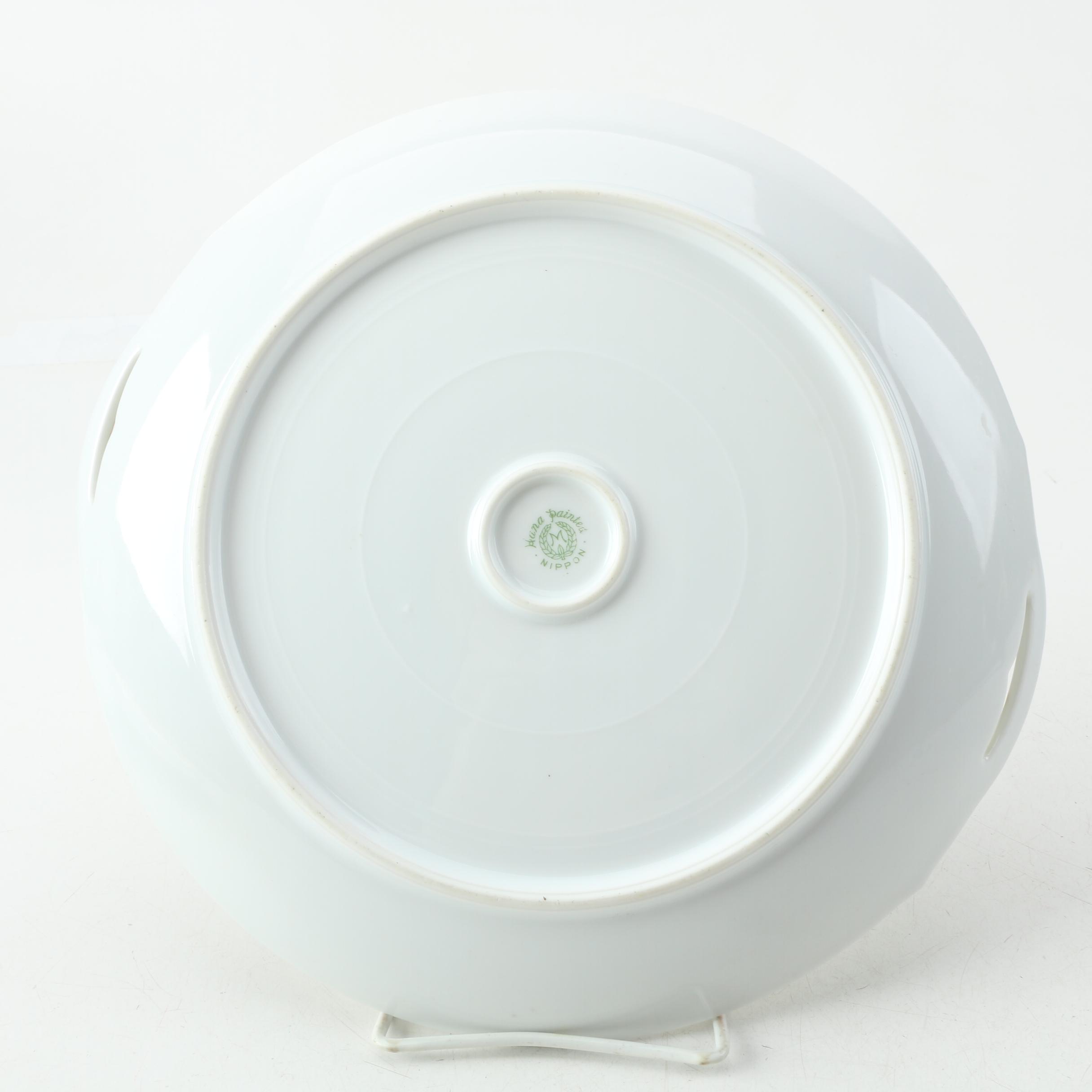 Antique Hand Painted Nippon Porcelain Plates