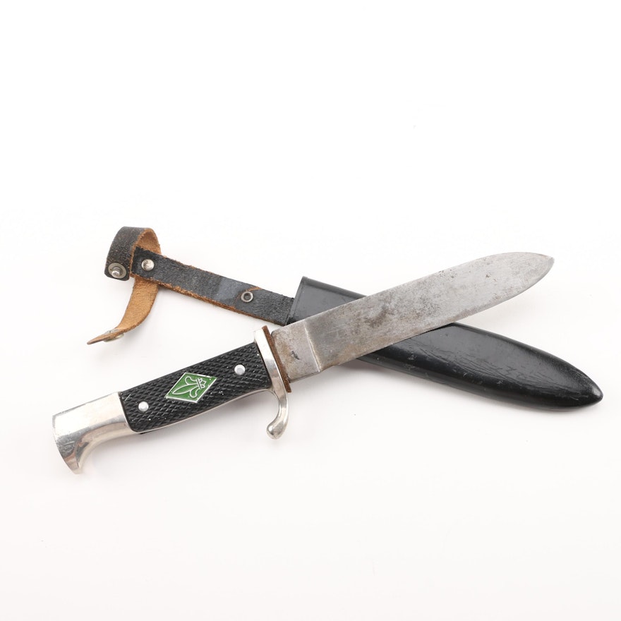Solingen Hunting Knife with Sheath