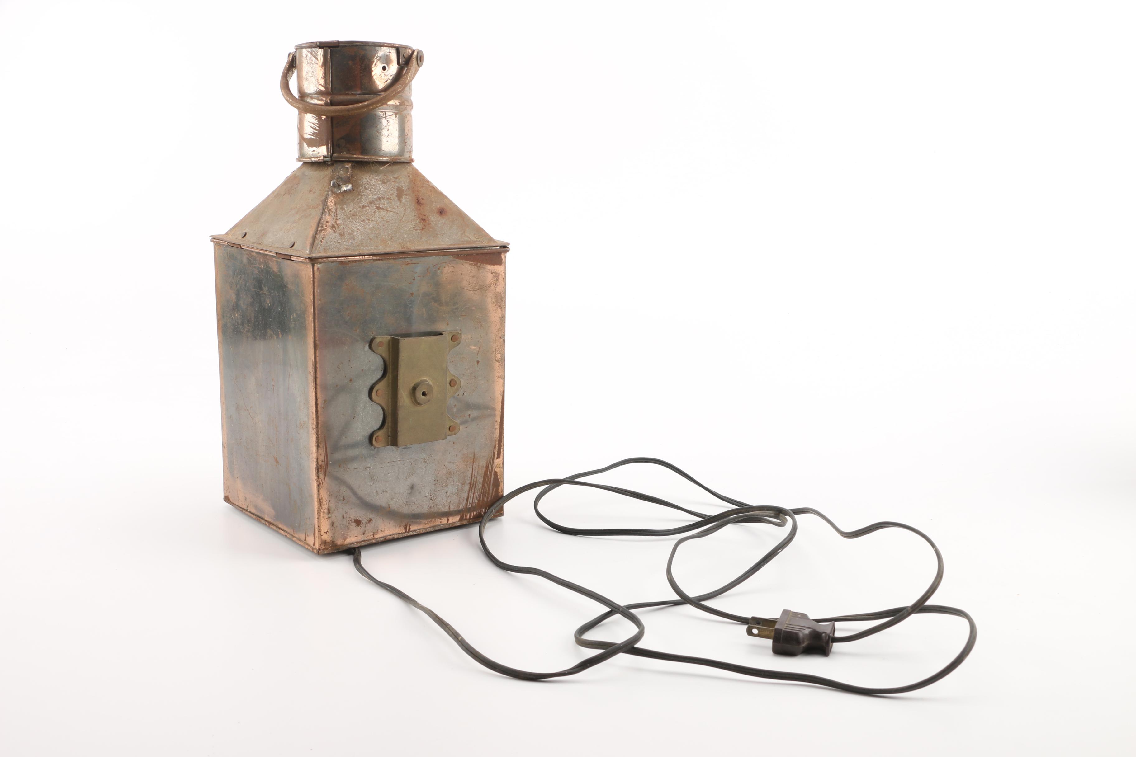 Antique Boston & Marine and P.M.P. "Port" Lanterns