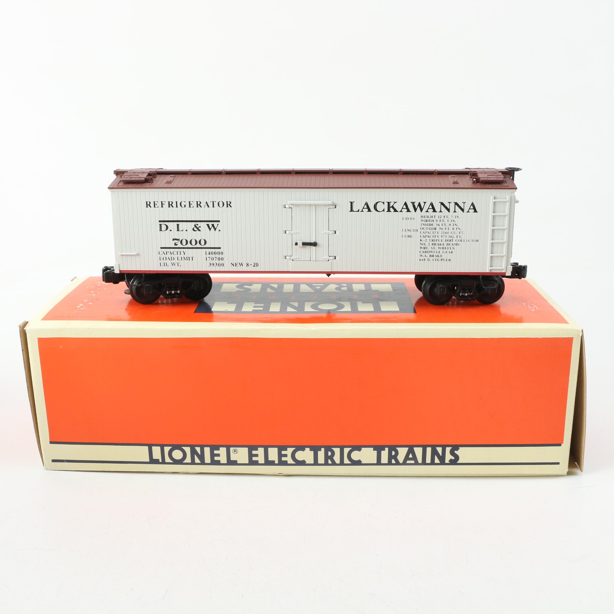 Lionel Refrigerator Cars