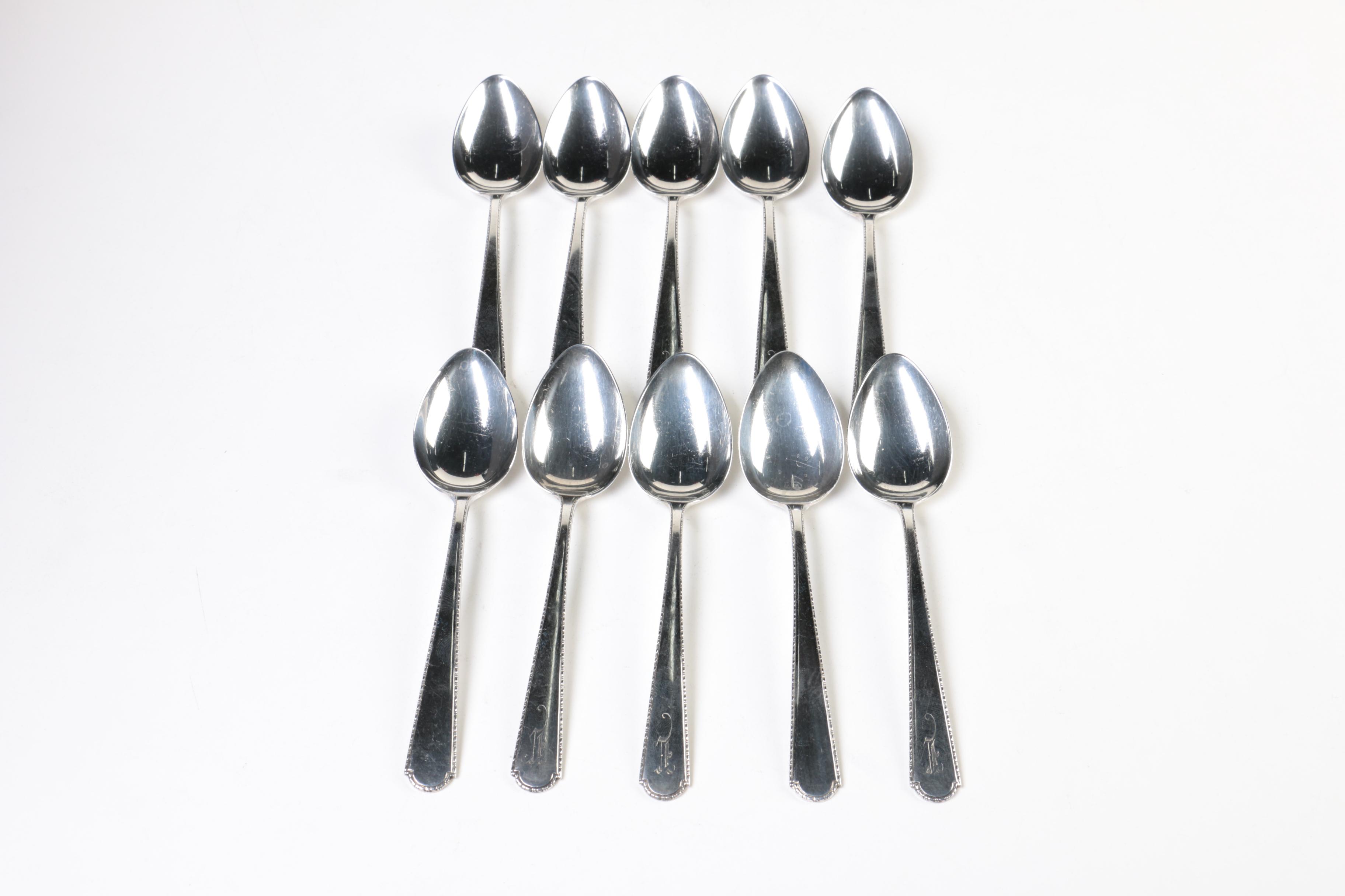 Weidlich Sterling Spoon Co. "Virginia Sterling" Sterling Silver Flatware