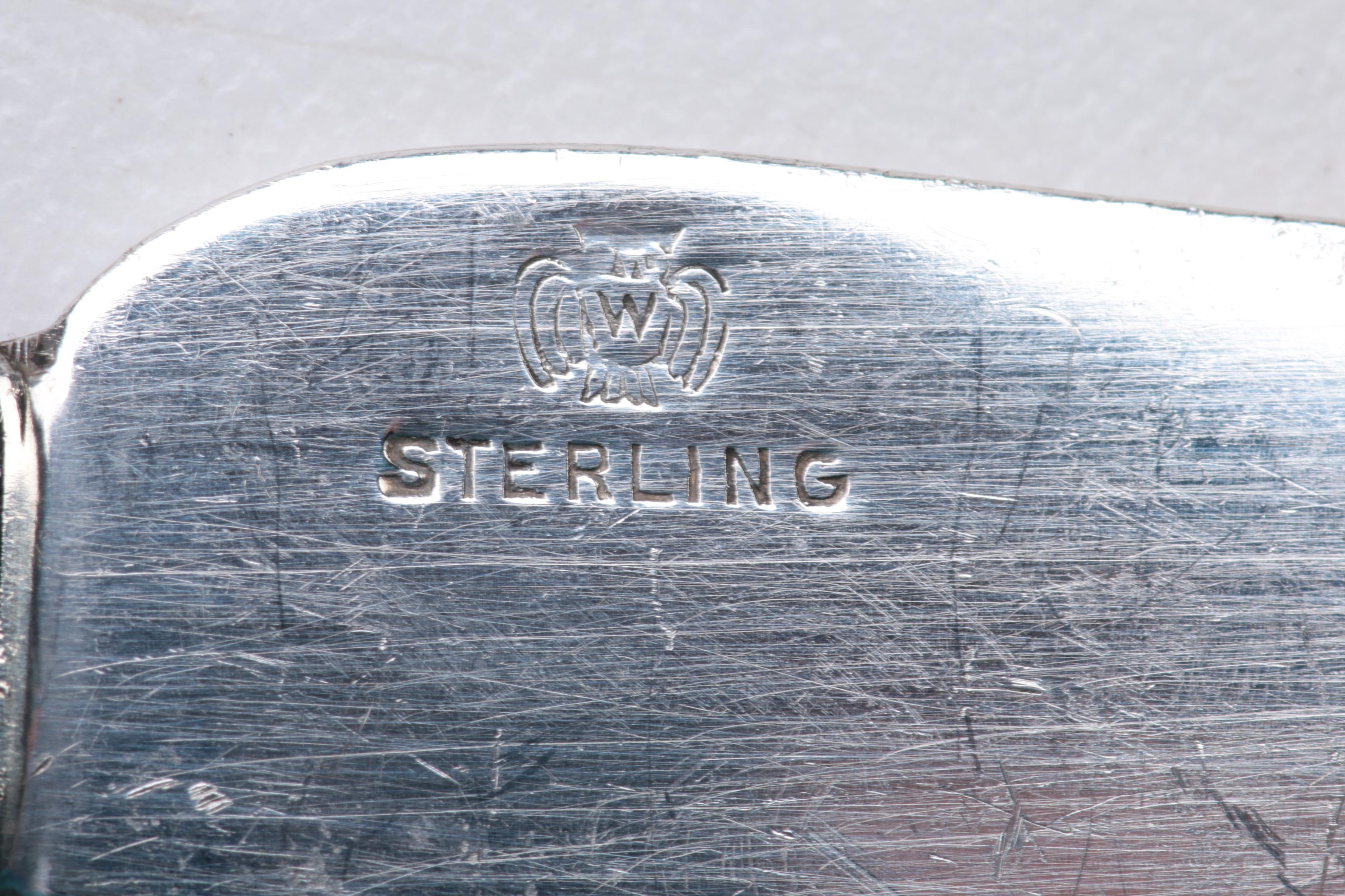 Weidlich Sterling Spoon Co. "Virginia Sterling" Sterling Silver Flatware
