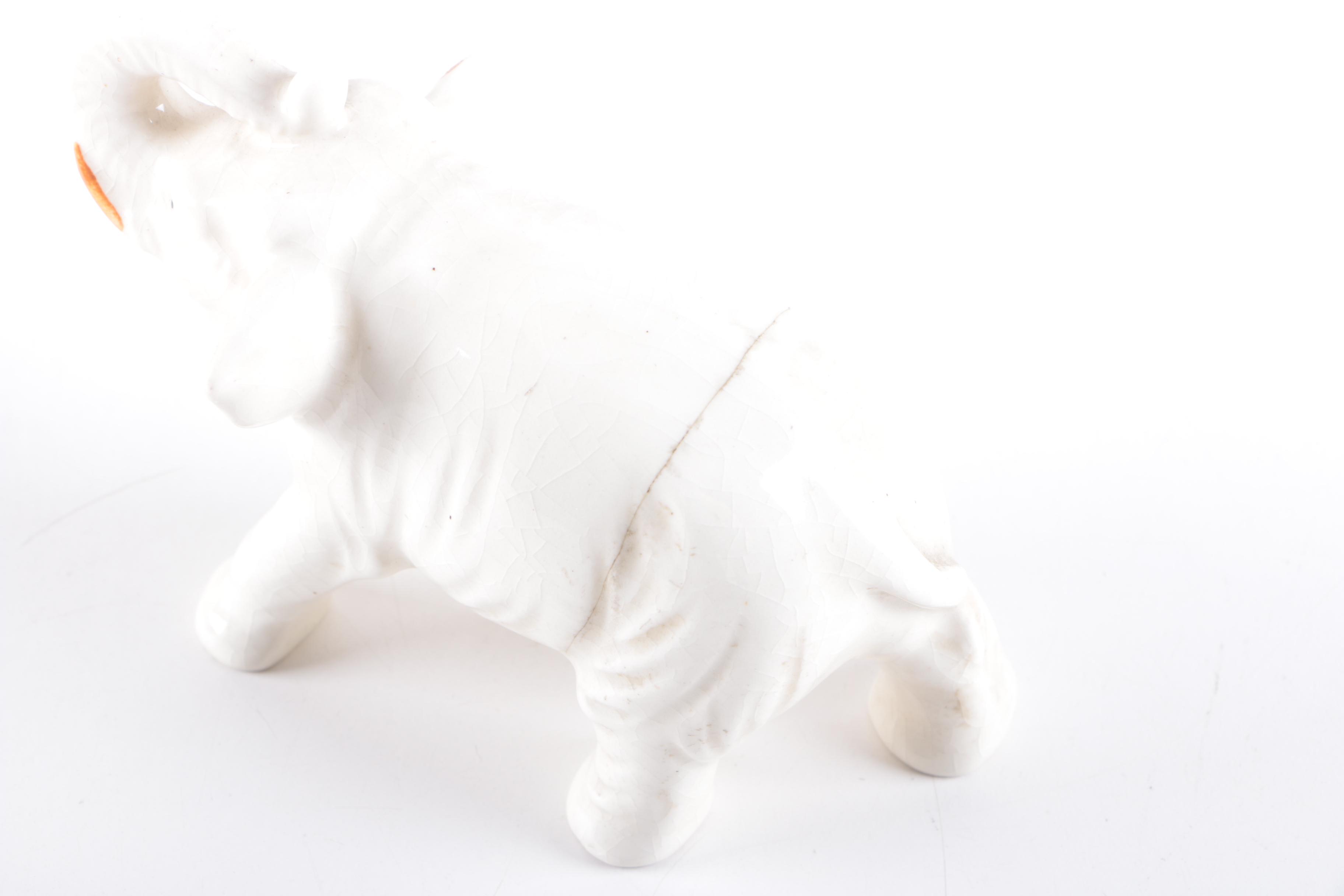 Assorted Ceramic Elephant Figures Including Souvenirs