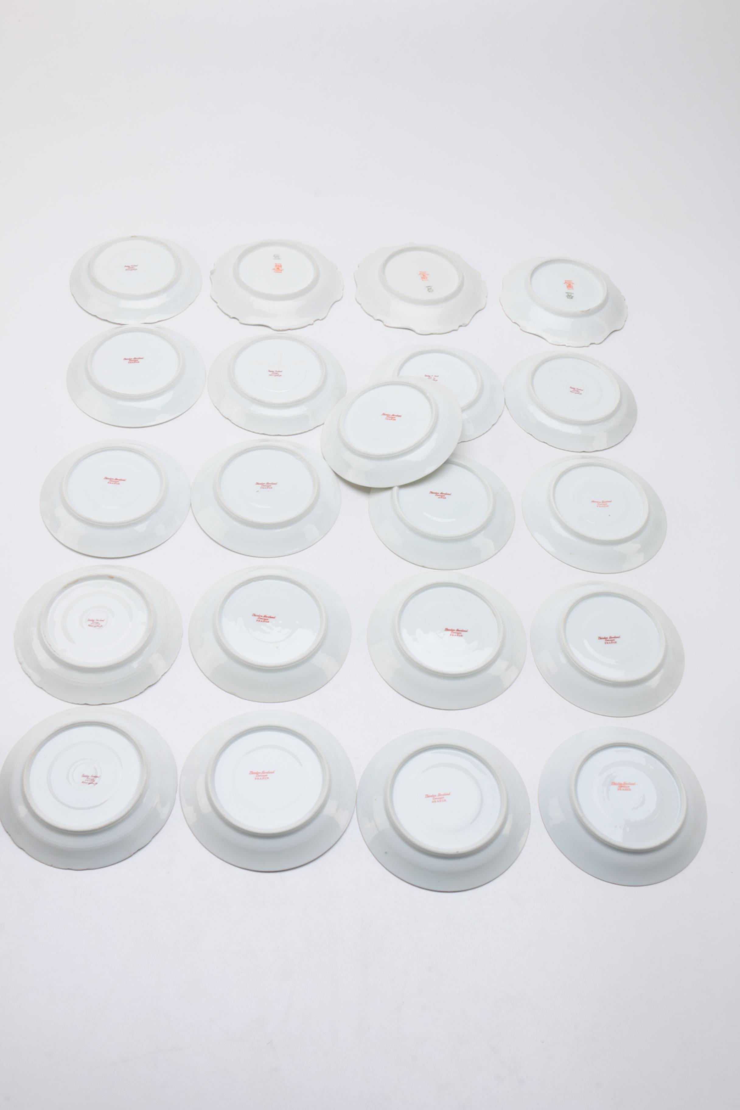 Antique Bawo & Dotter and Vintage Theodore Haviland Limoges Porcelain Tableware