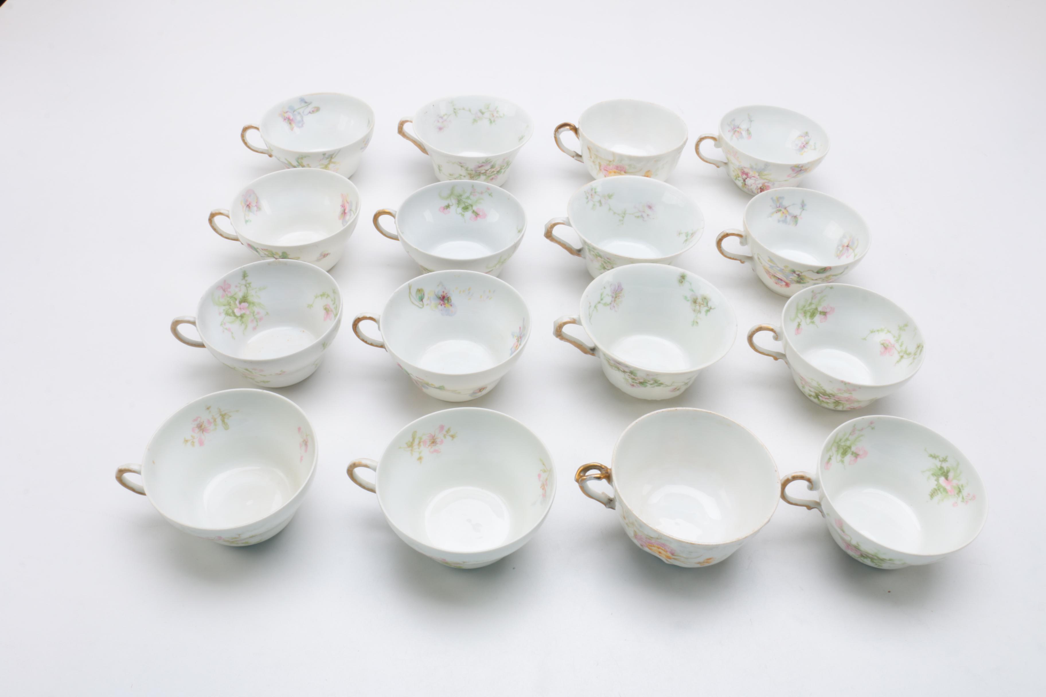 Antique Bawo & Dotter and Vintage Theodore Haviland Limoges Porcelain Tableware