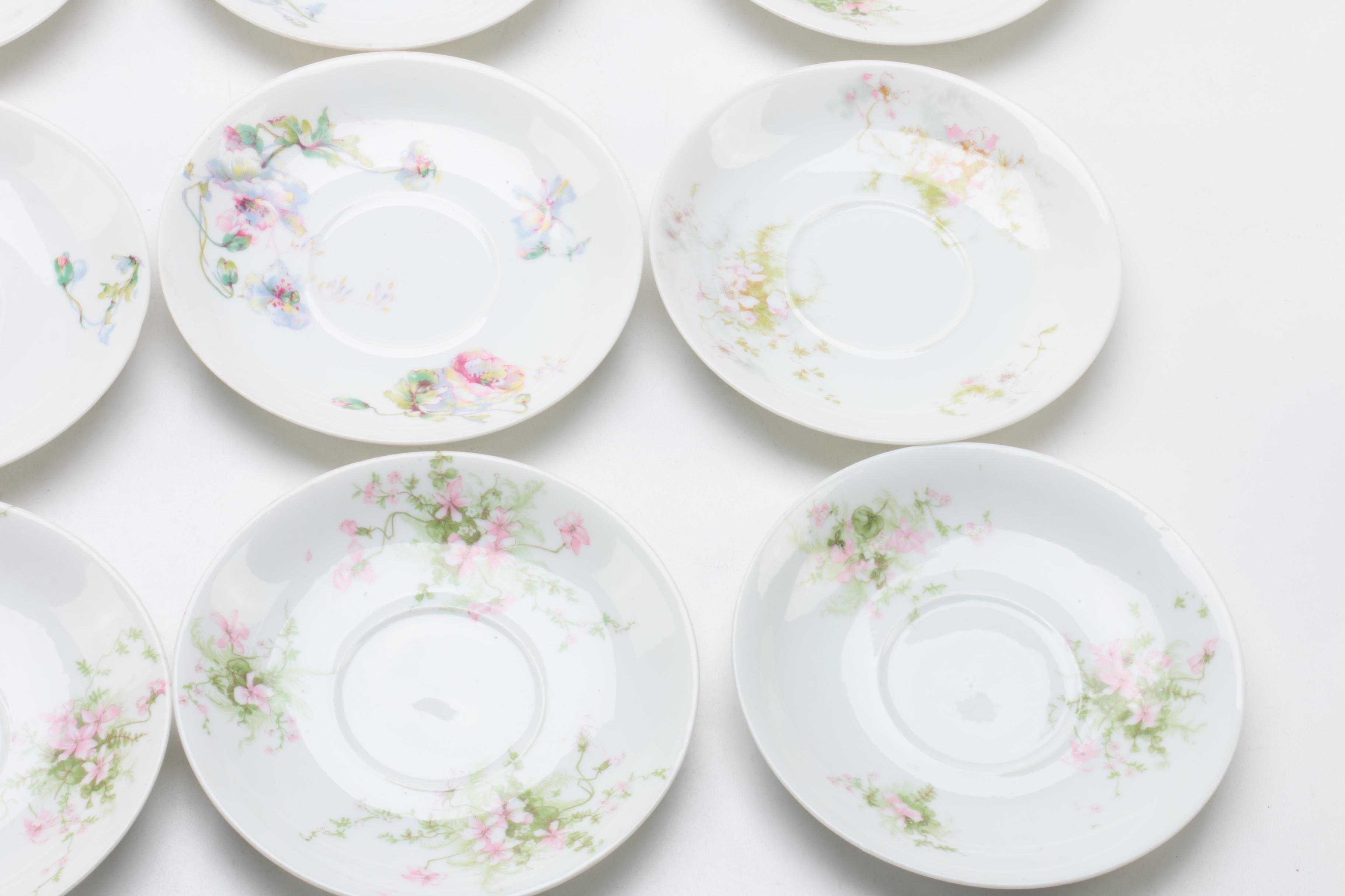 Antique Bawo & Dotter and Vintage Theodore Haviland Limoges Porcelain Tableware