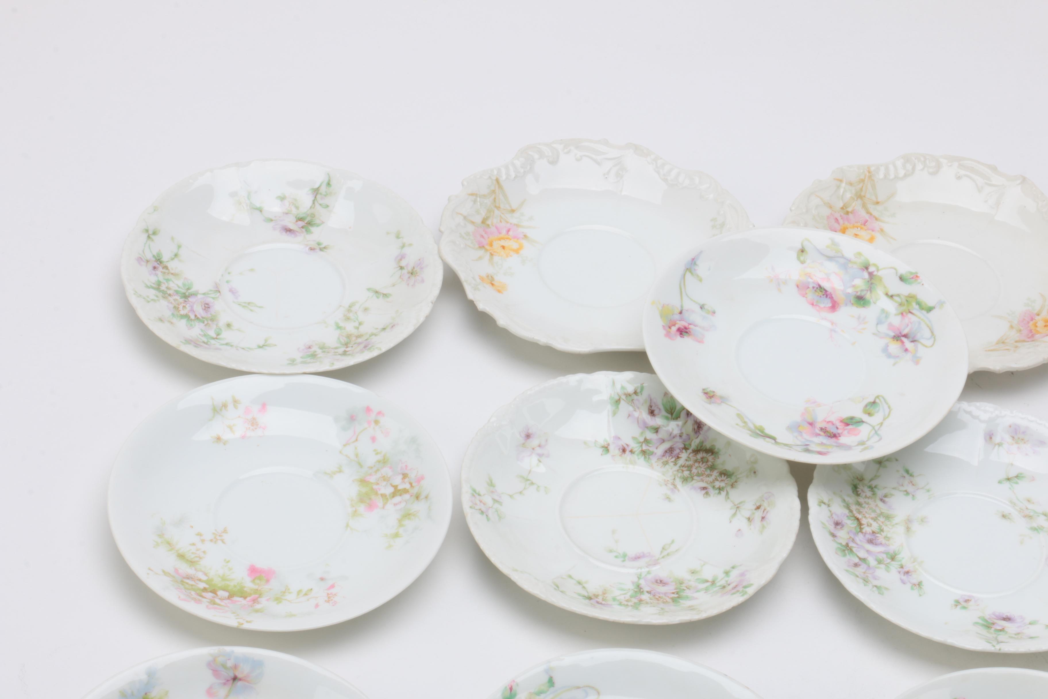 Antique Bawo & Dotter and Vintage Theodore Haviland Limoges Porcelain Tableware