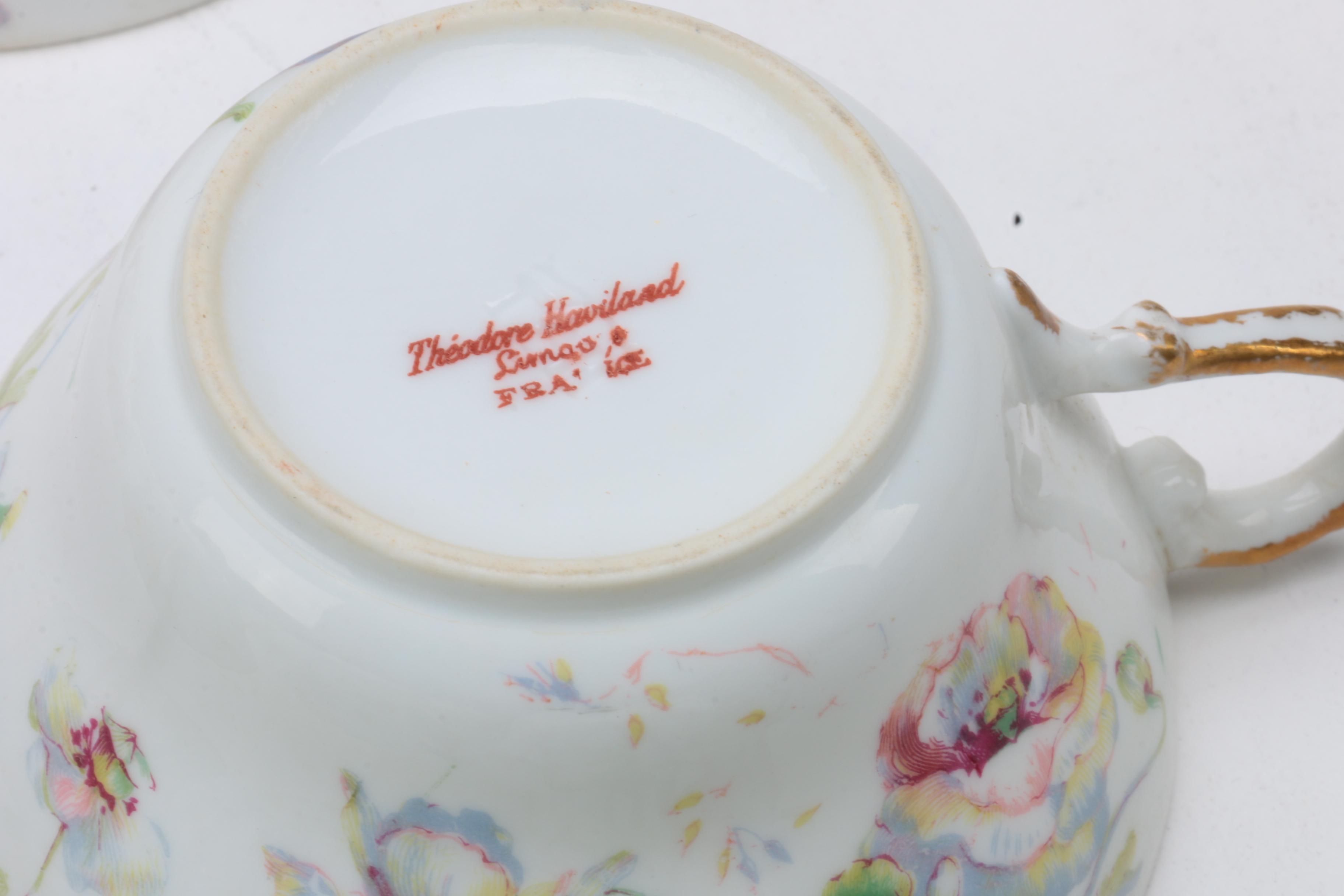 Antique Bawo & Dotter and Vintage Theodore Haviland Limoges Porcelain Tableware