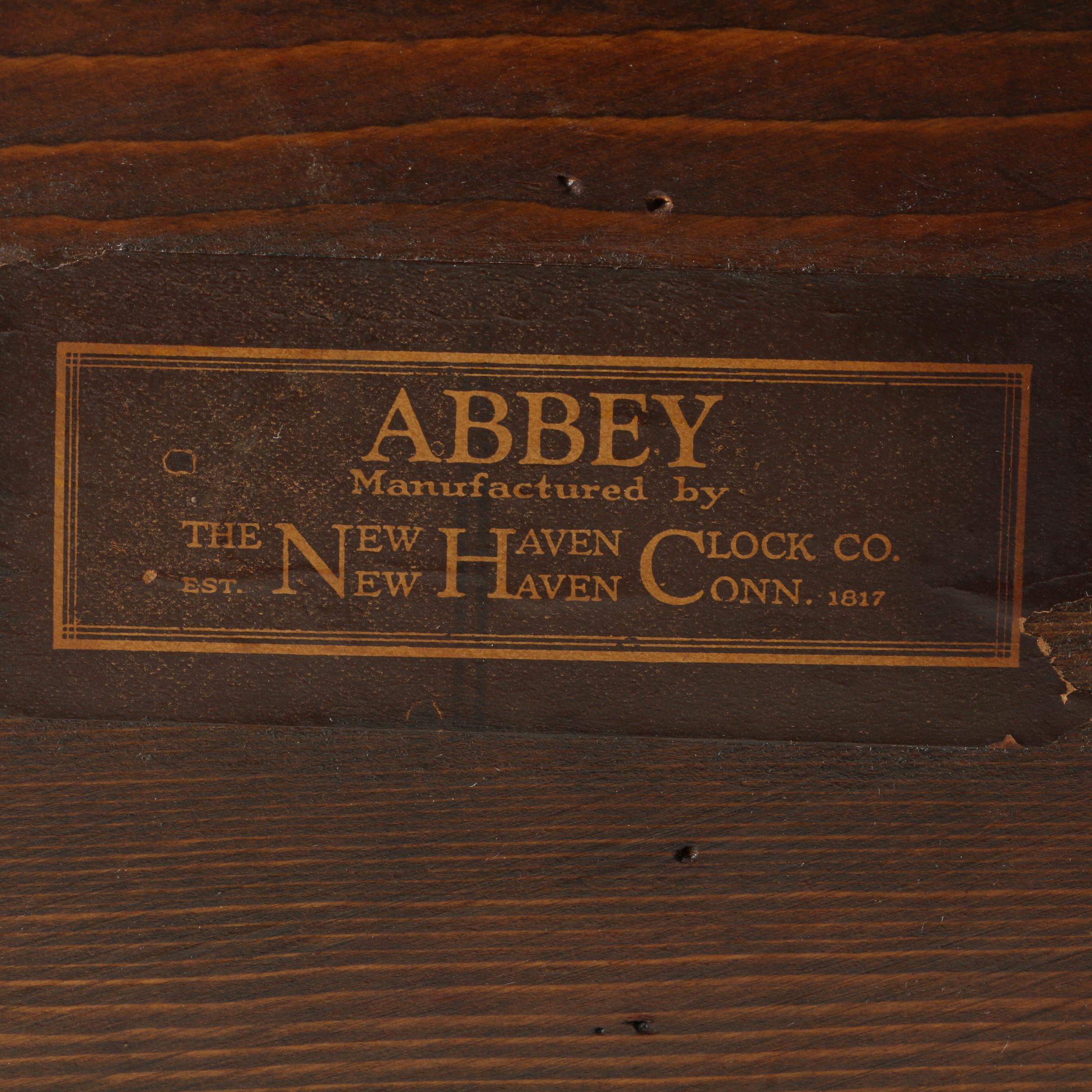 New Haven Clock Co. "Abbey" Mantel Clock