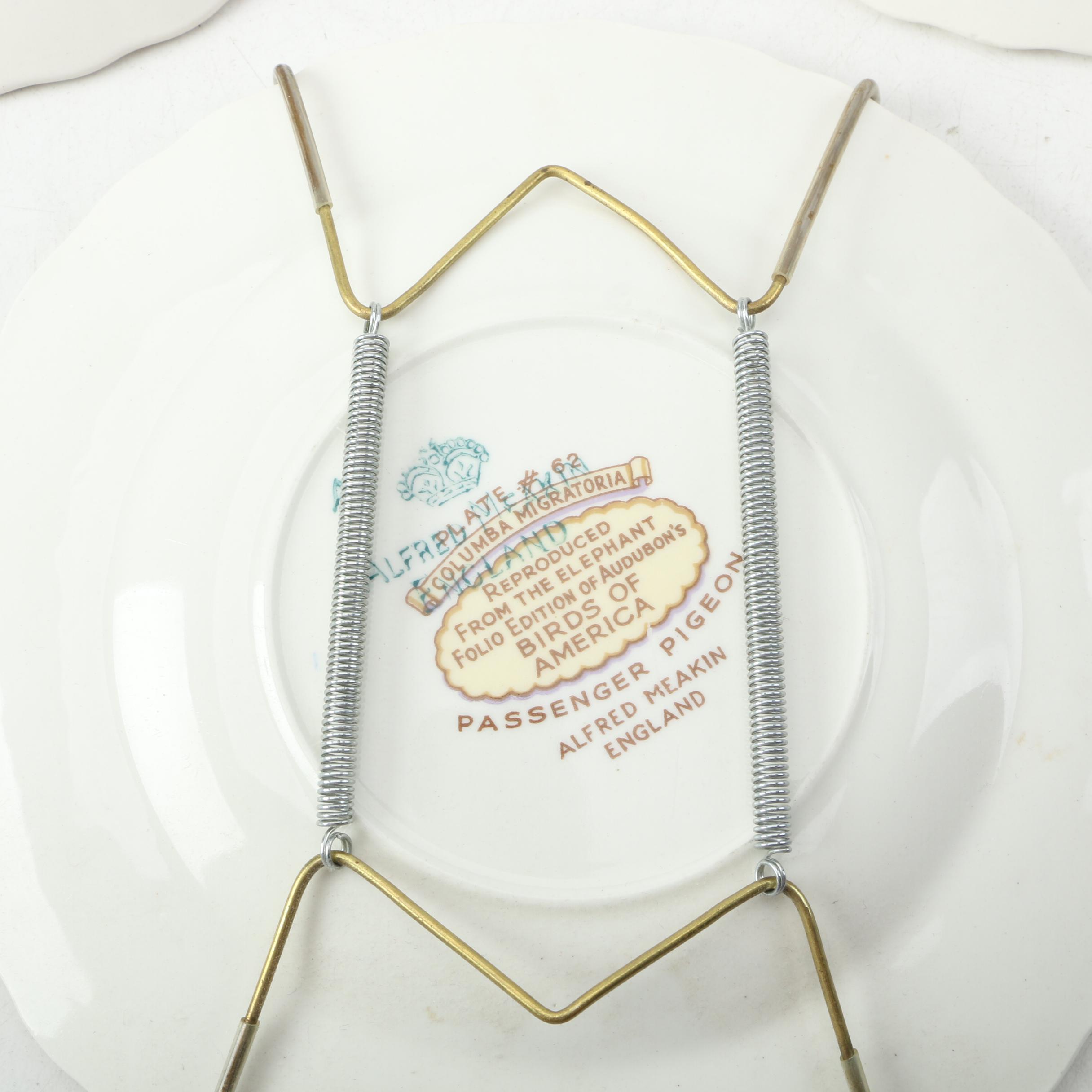 Alfred Meakin "Audubon's Bird of America" Plate Collection