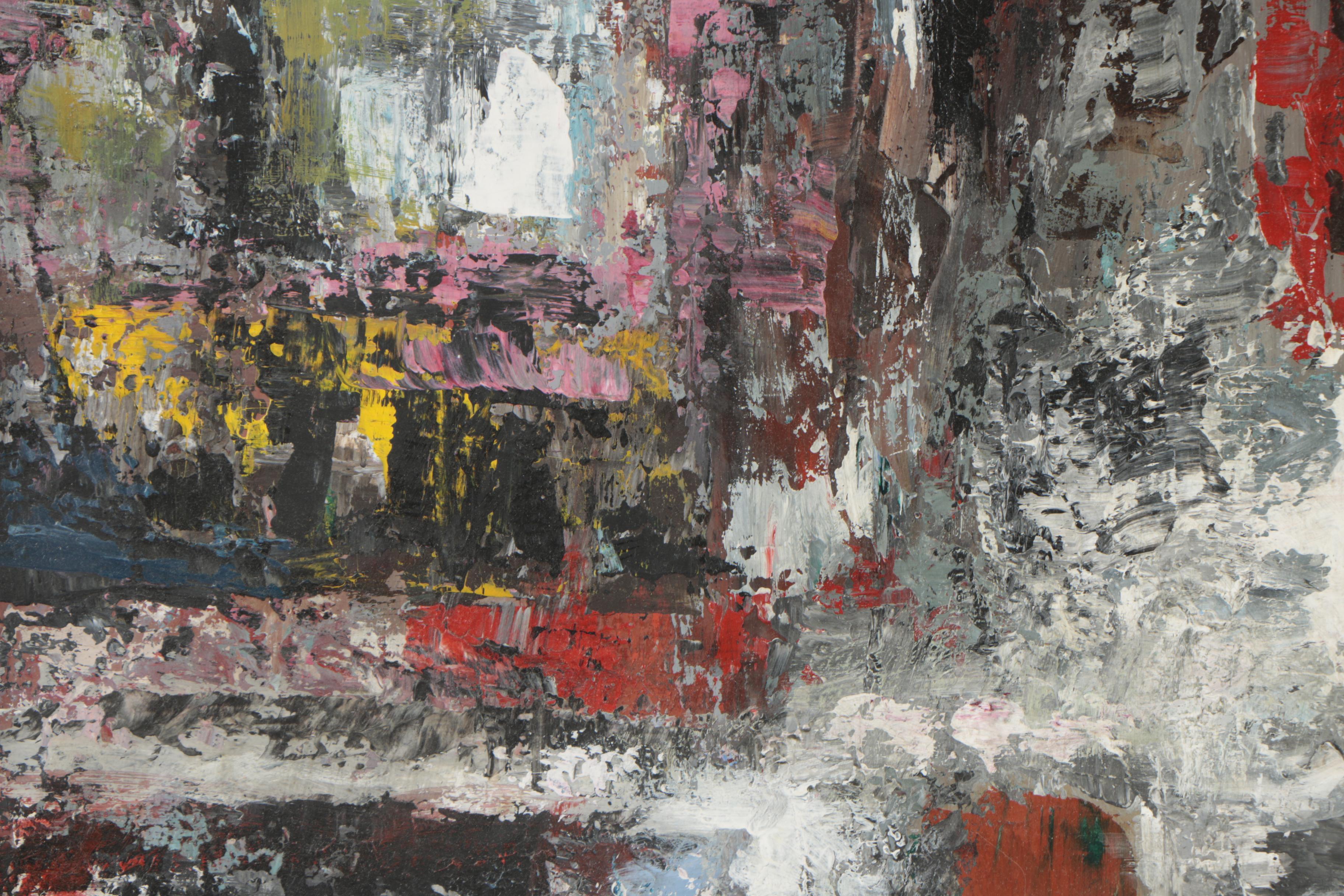 Edith S. Carson Oil Painting "New York"