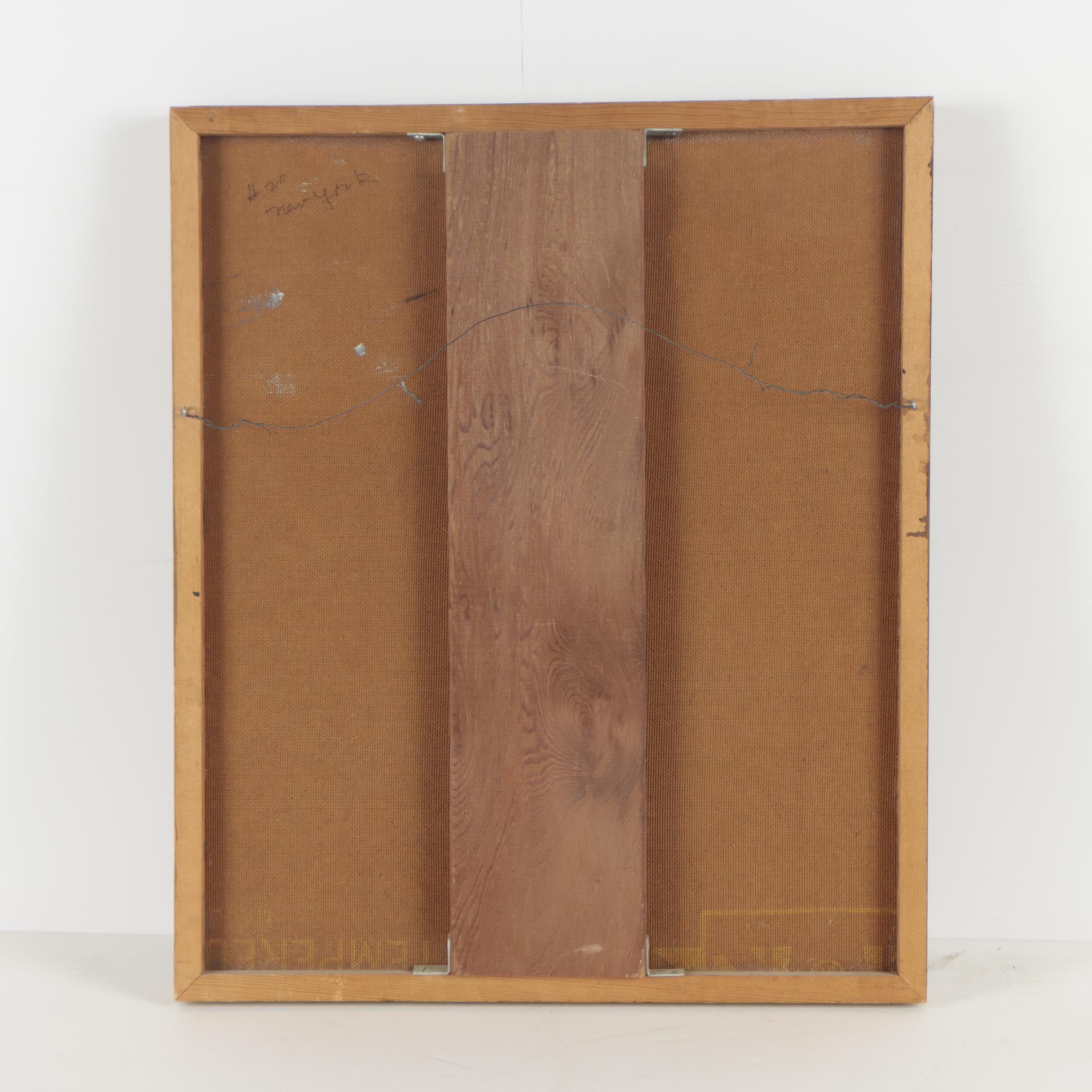 Edith S. Carson Oil Painting "New York"