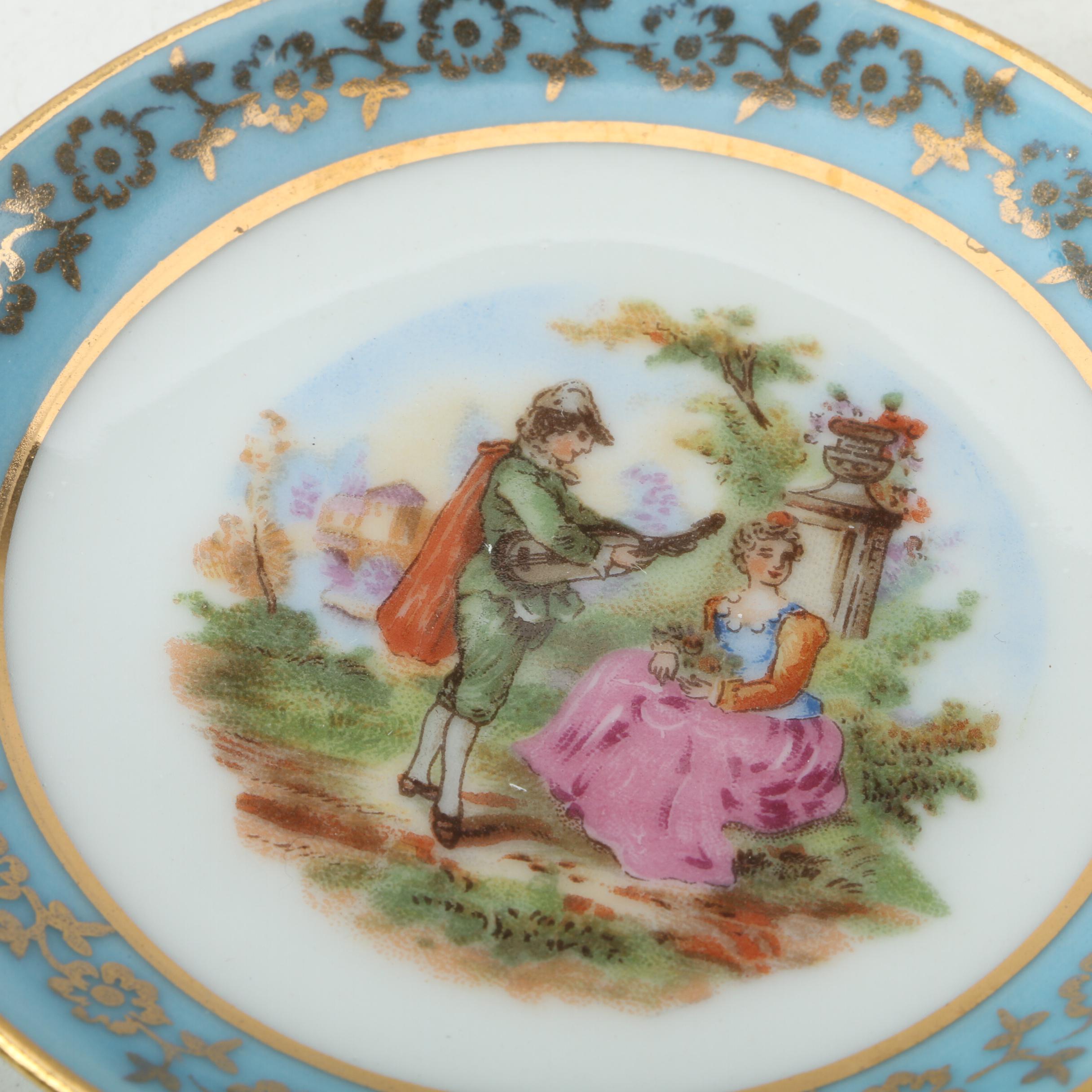 Limoges Porcelain Tableware Including Jean Pouyat