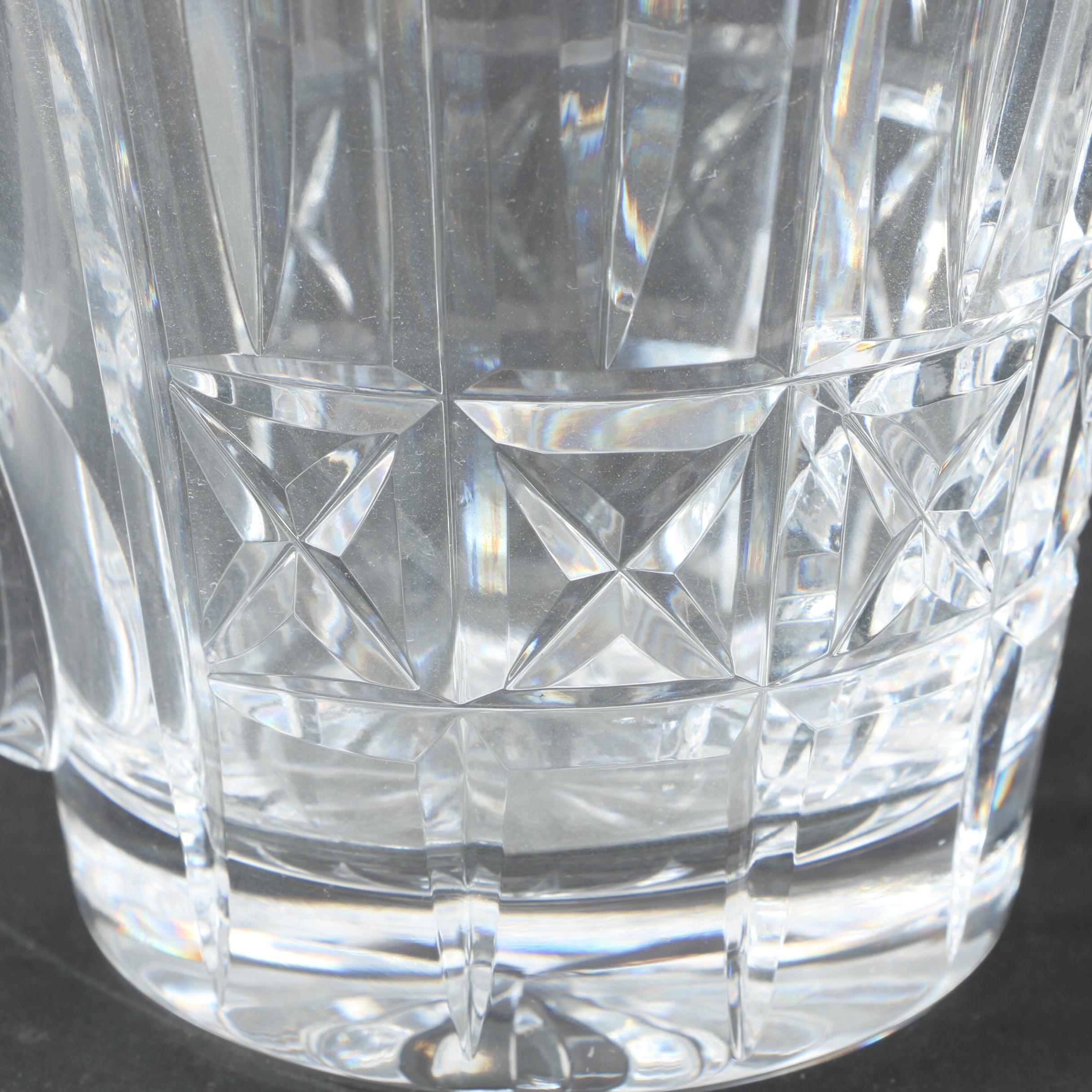 Waterford Crystal "Kylemore" Pitcher and Creamer