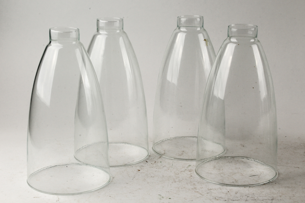 Hurricane Lamp Glass Chimneys