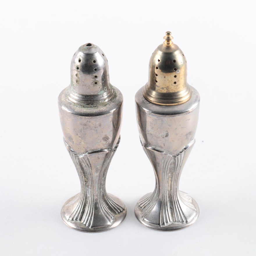 Towle Silver-Plated Salt and Pepper Shakers