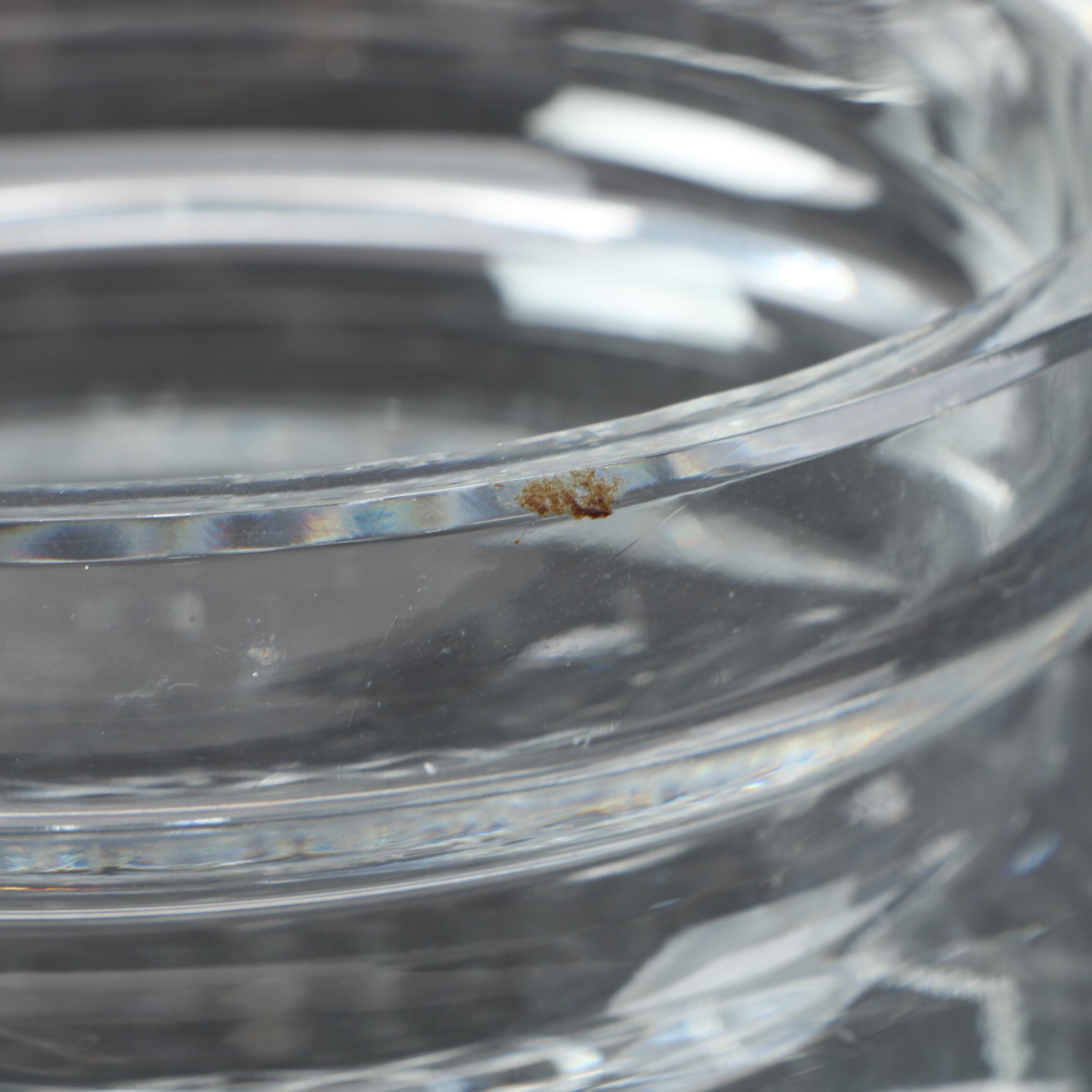 Waterford Crystal "Colleen" Biscuit Barrel with Pin Tray