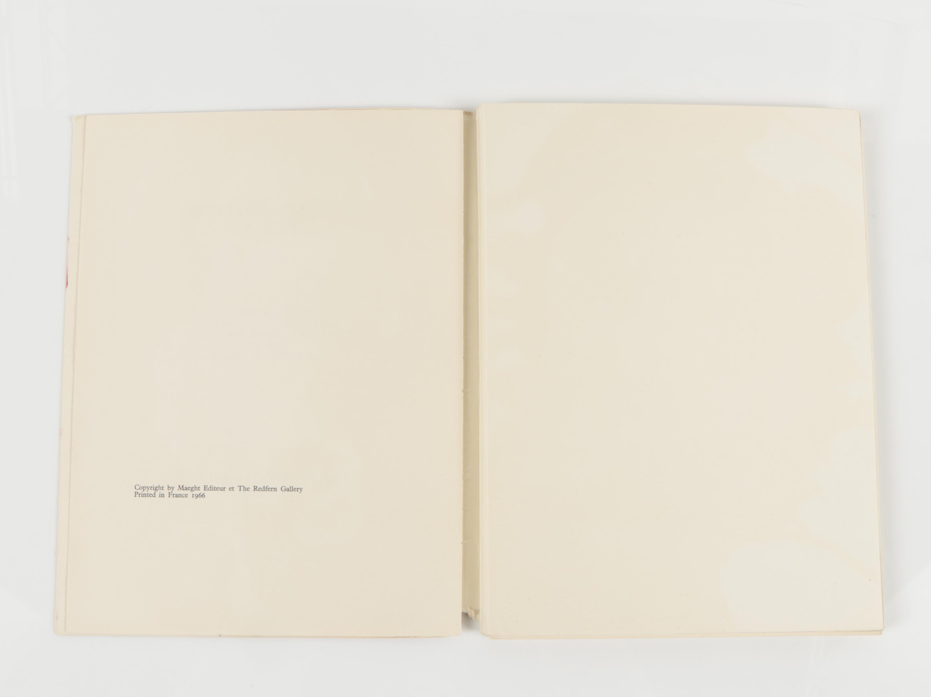 1966 "Gravures Maeght Editeur" Exhibition Catalogue