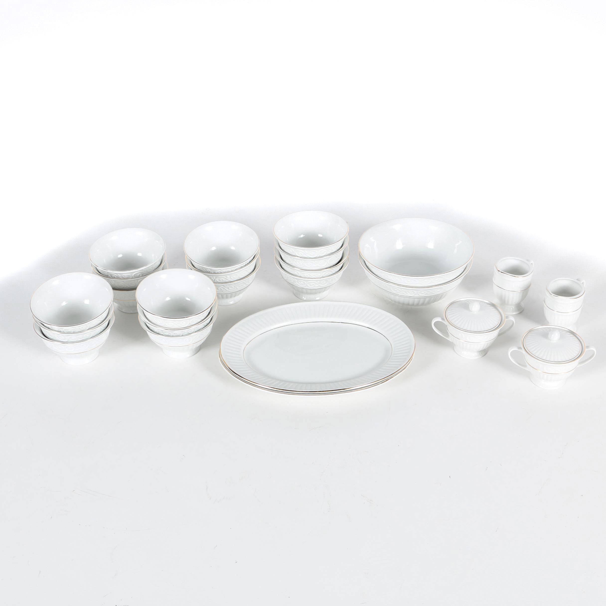 Gibson "Claremont Gold" Serveware