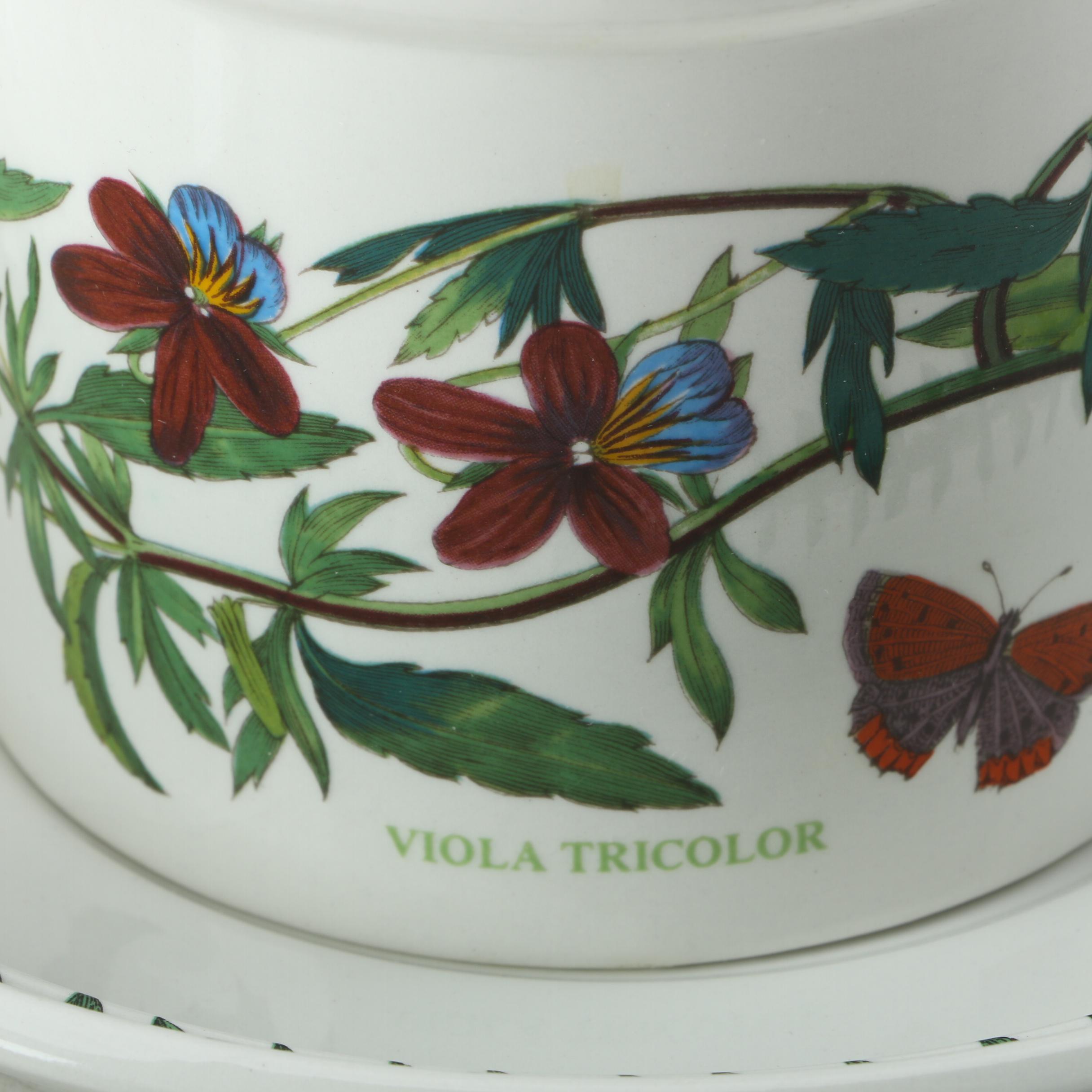 Portmeirion "Botanic Garden" Teacups and Saucers