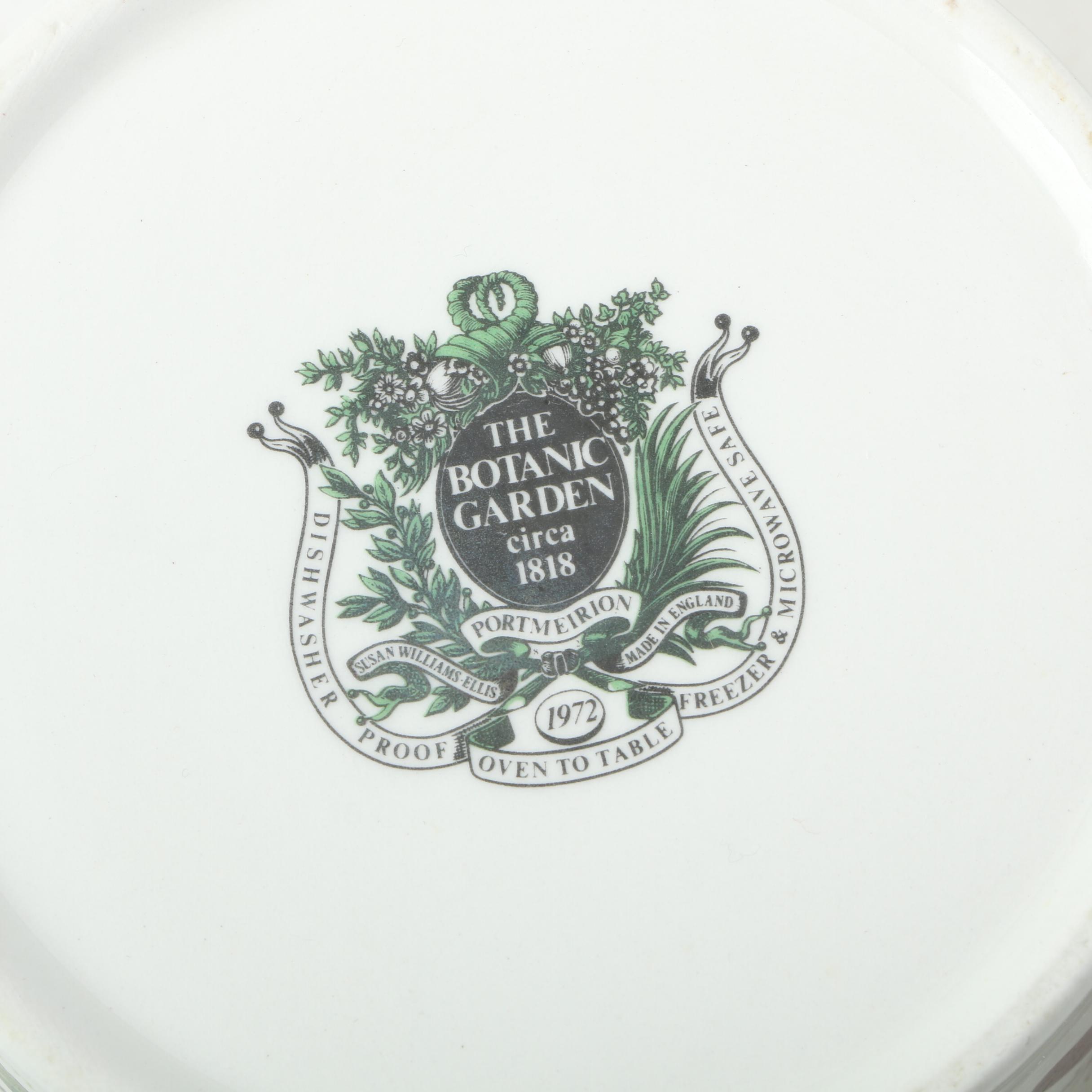 Portmeirion "Botanic Garden" Teacups and Saucers