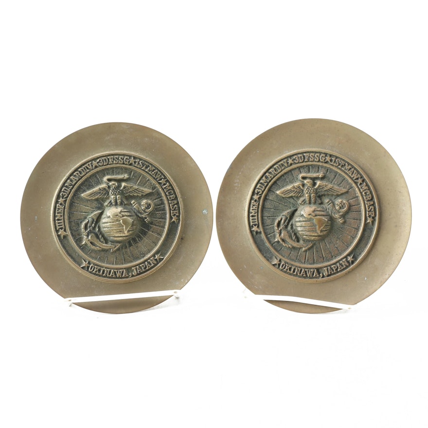 Pair of US Marine Corps 221st Birthday Chargers