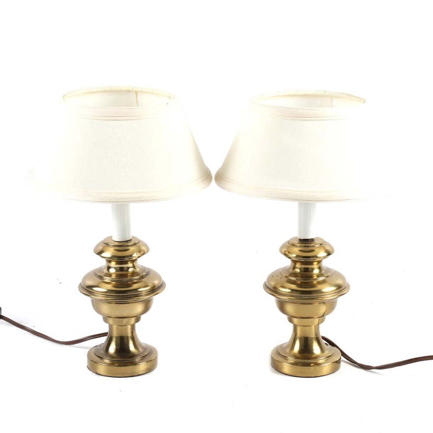 Vintage Brass Accent Lamps